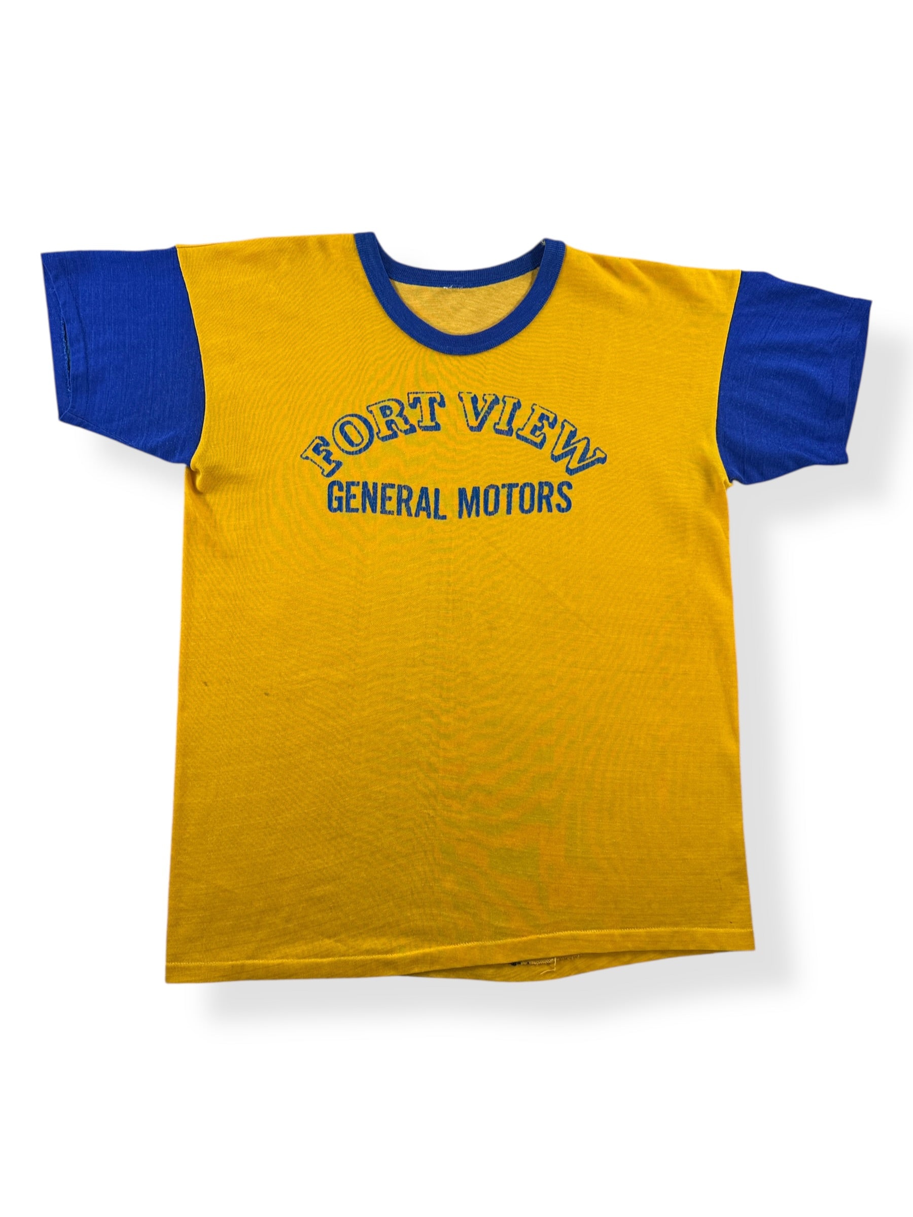 Front of Vintage 60s General Motors Durene Jersey SZ L