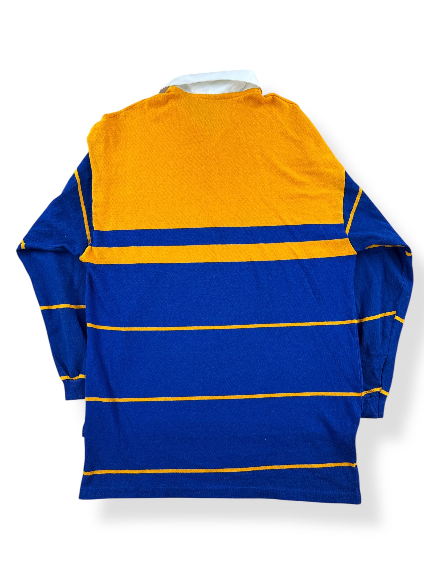 Back of Vintage Le Tigre Long Sleeve Rugby Shirt SZ M