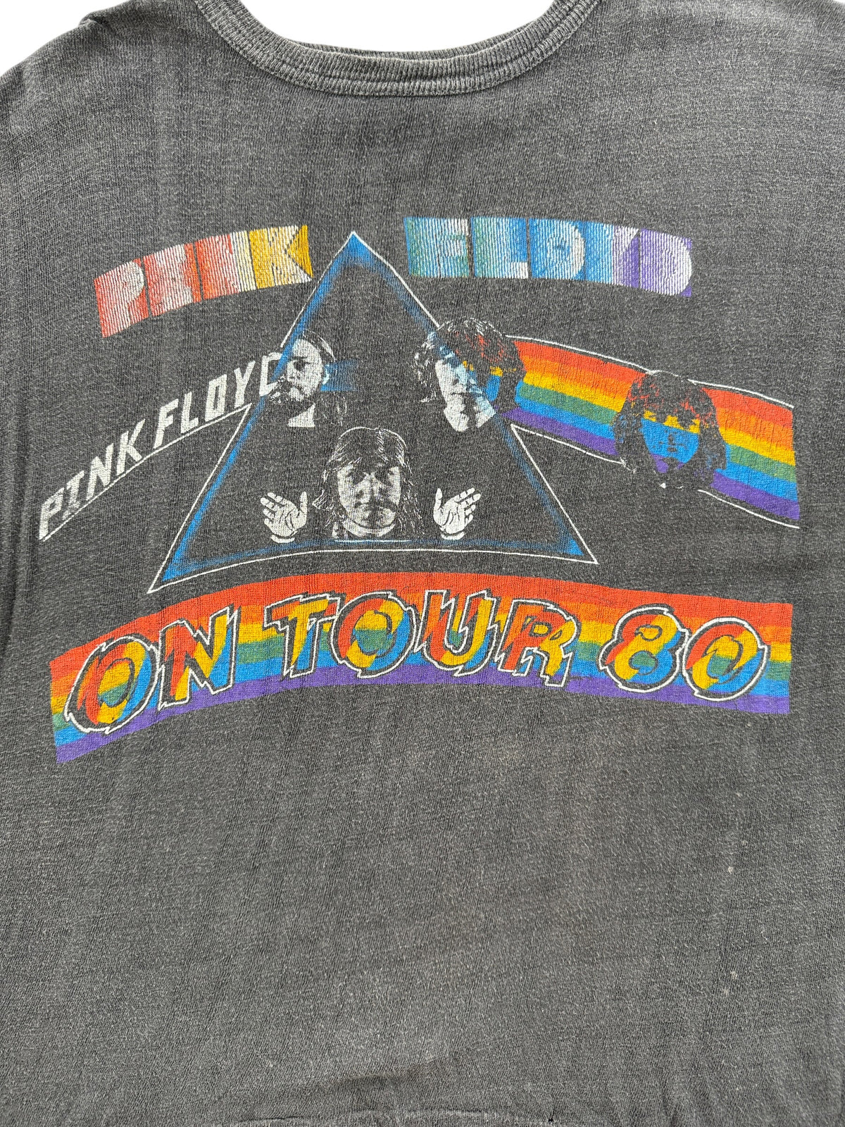 Front graphic on Vintage '80 Pakistani Boot Pink Floyd Tee SZ L