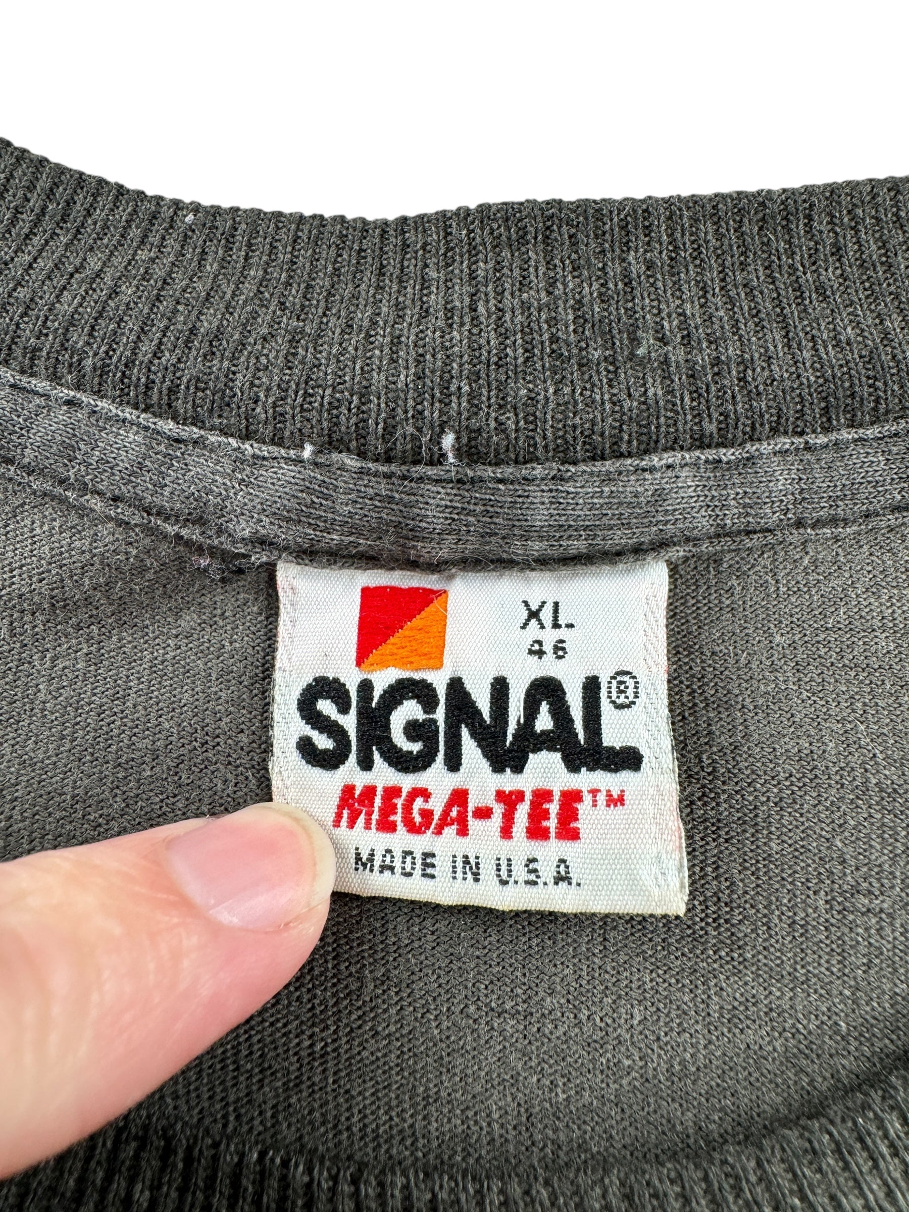 Tag on Vintage 80s Era Grand Junction Harley-Davidson Eagle Tee SZ XL