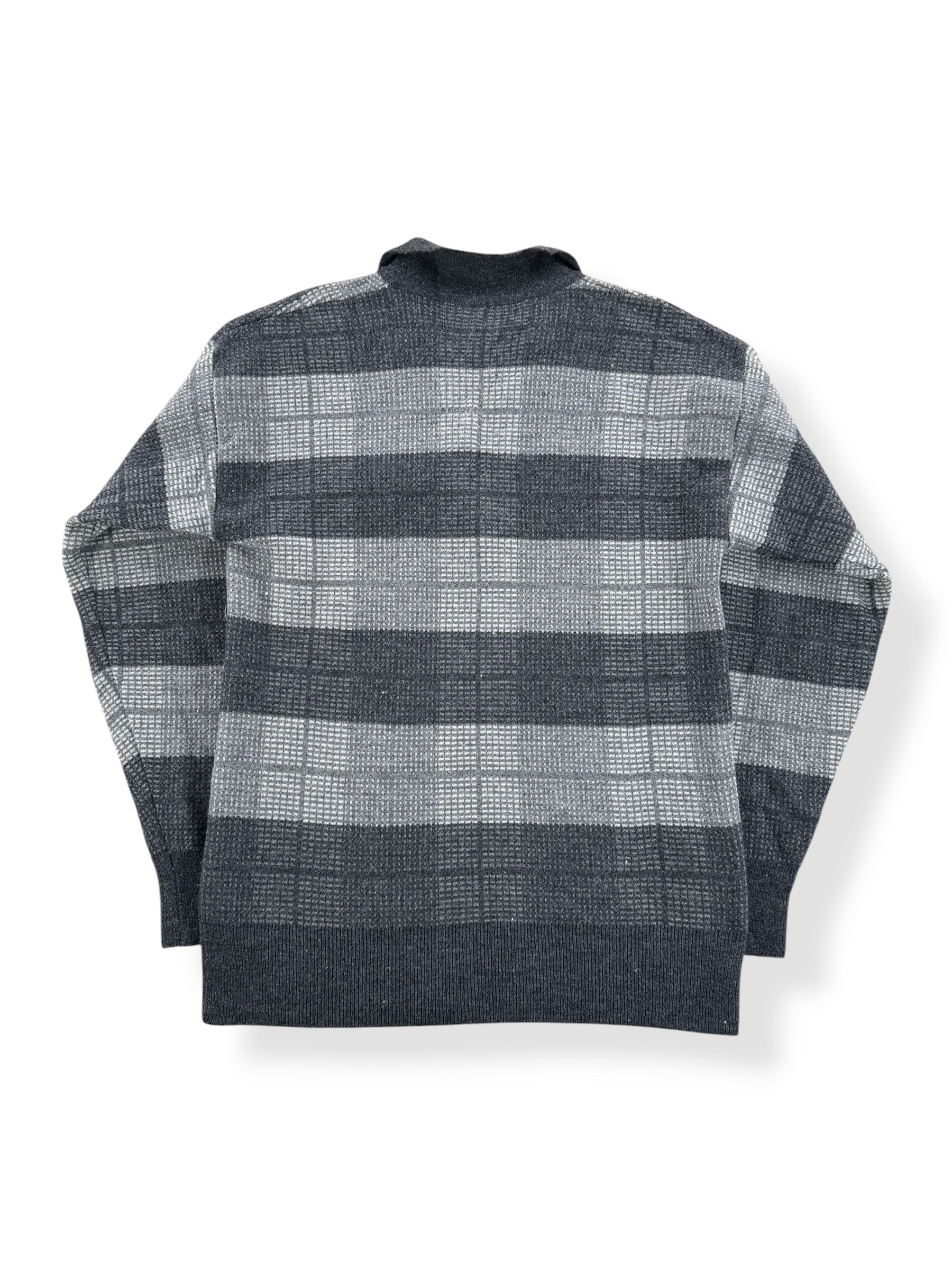 Back of Vintage Le Jiu Knit Pullover Shirt SZ M (Fits XS)