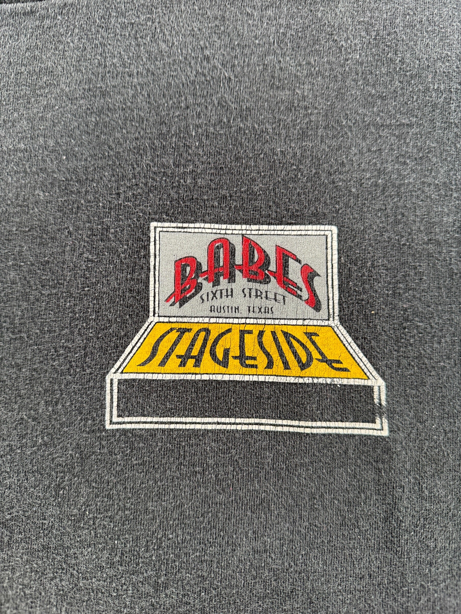 Graphic of Vintage 1991 Babes Austin Tee SZ XL (Fits L)