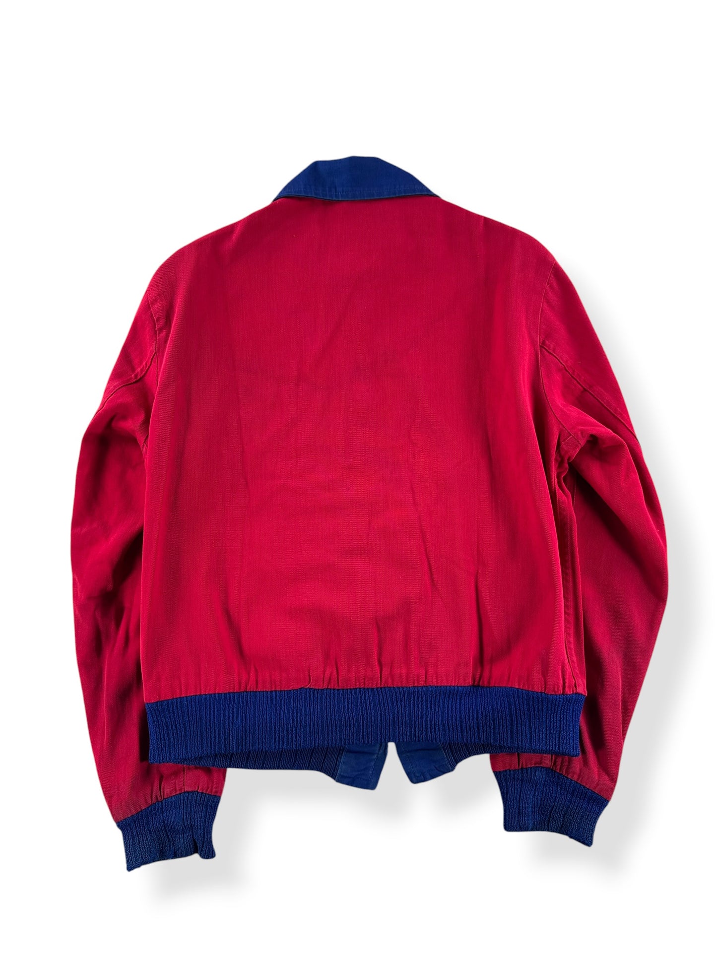 Vintage Reversible Cotton Varsity Jacket SZ M