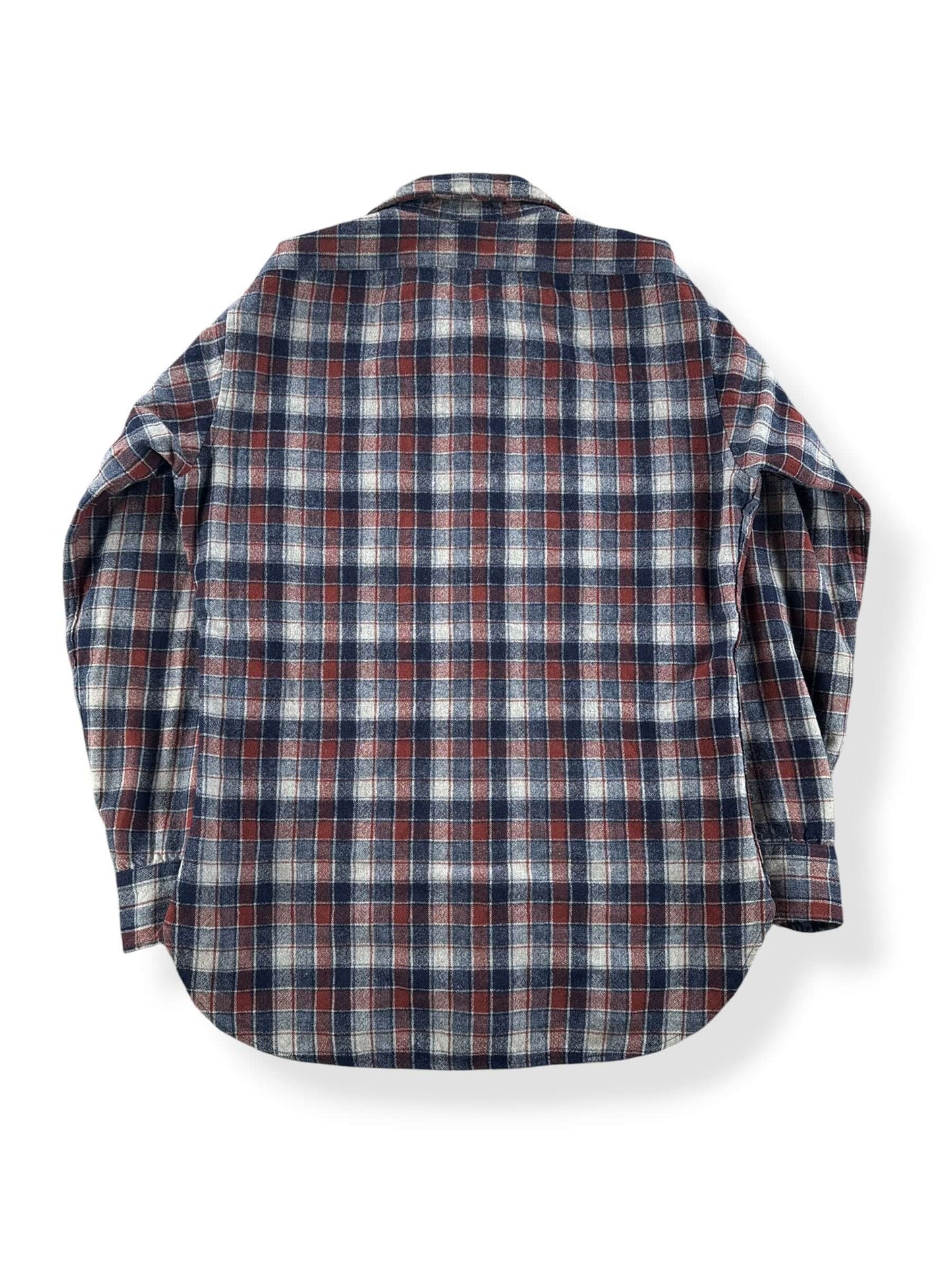 Back of Vintage Pendleton Country Traditionals Flannel SZ S- AS IS
