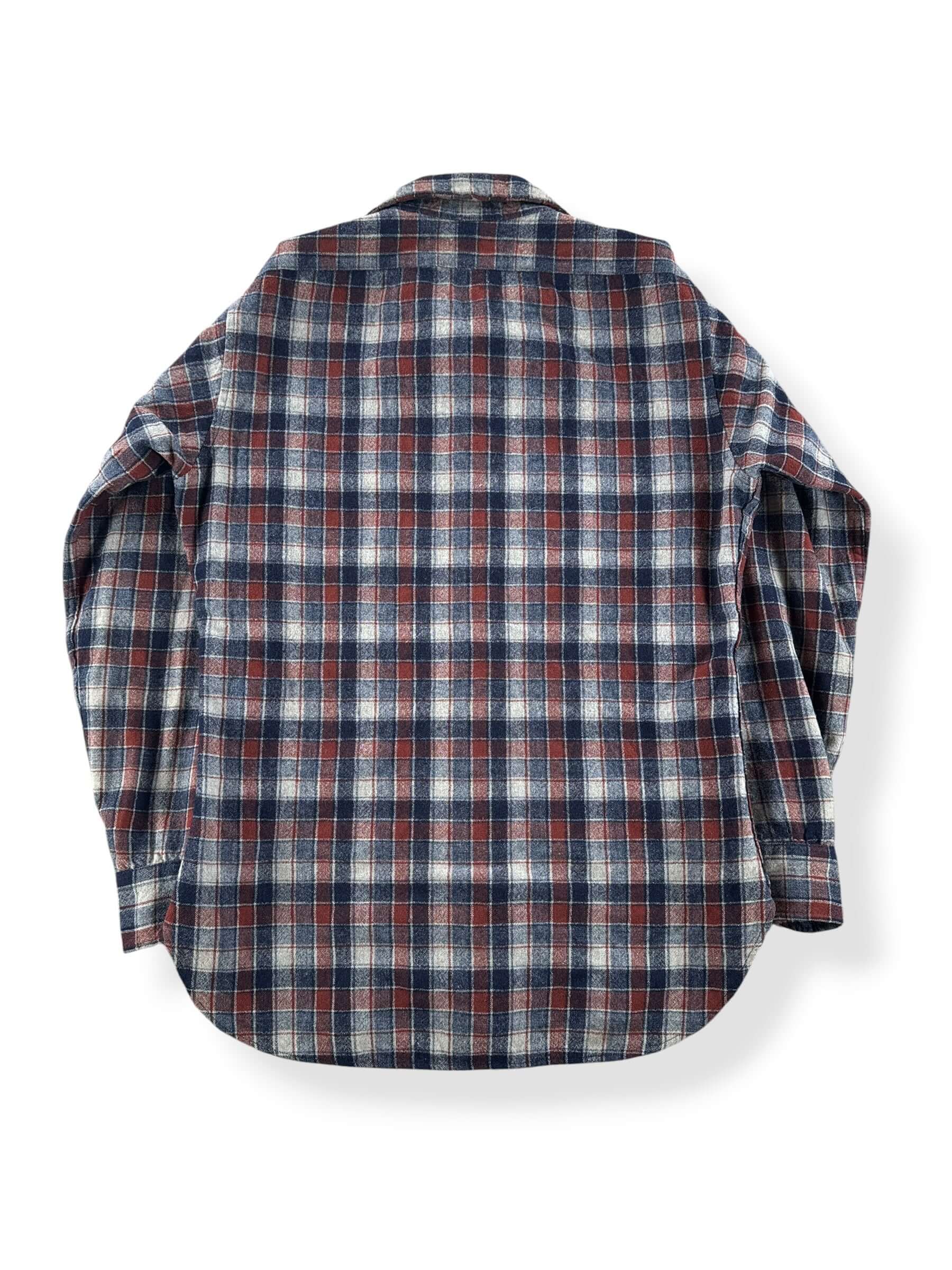 Back of Vintage Pendleton Country Traditionals Flannel SZ S- AS IS