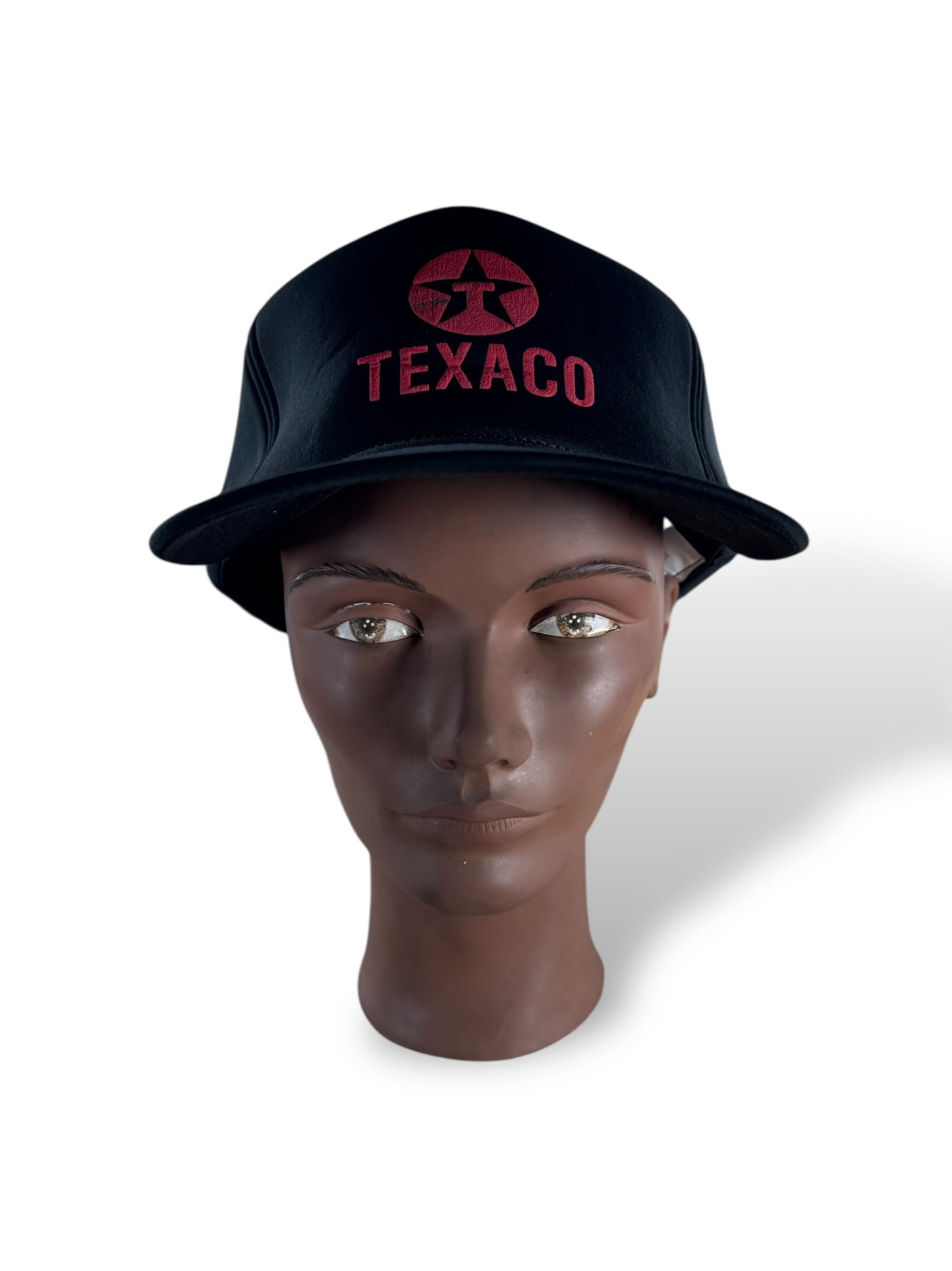Front of Vintage Texaco Trucker Hat SZ OSFA