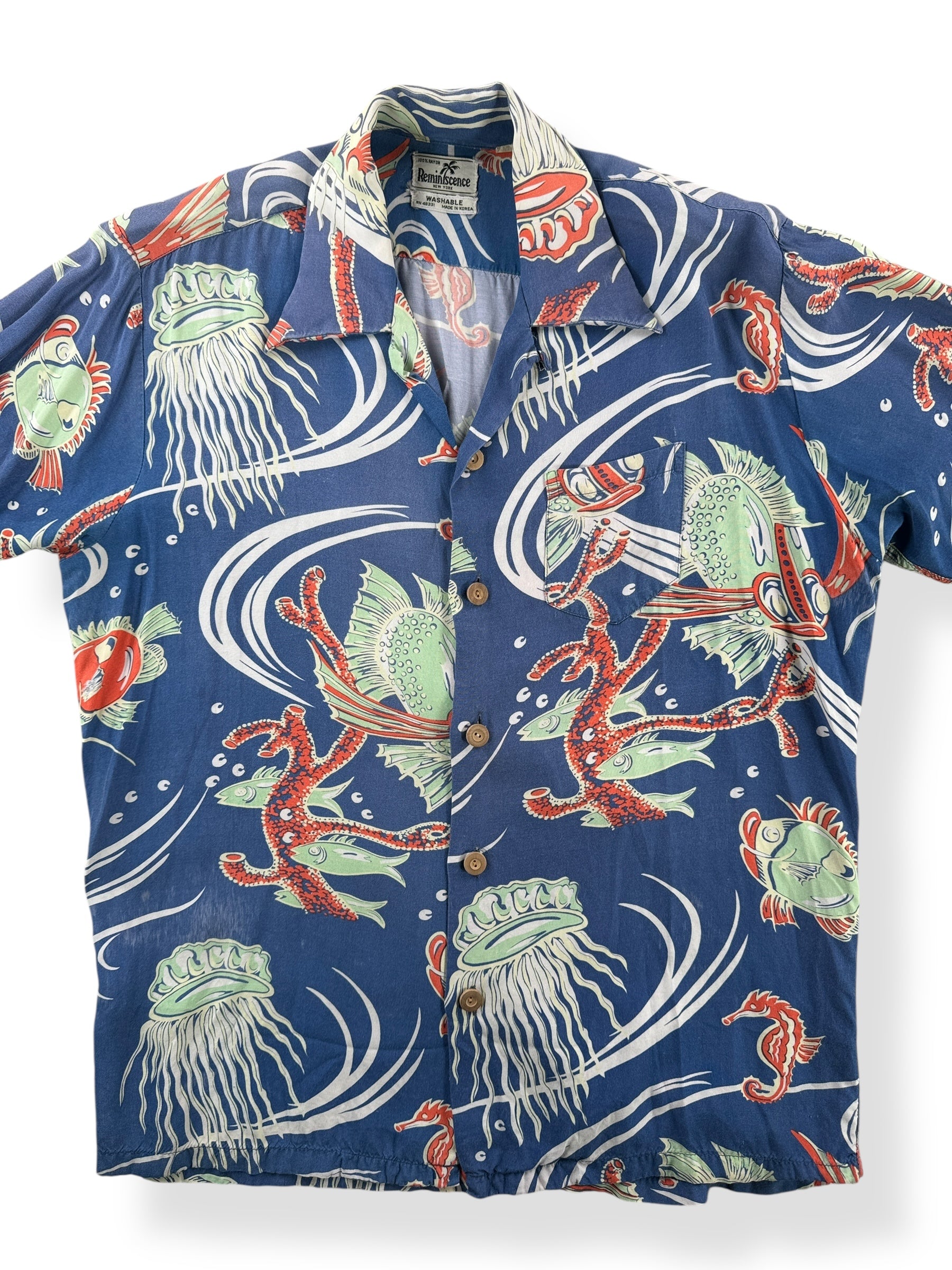 Aloha Hawaiian Shirt 旧DENIME長袖シャツ Aloha Hawaiian Shirt 旧DENIME長袖シャツ