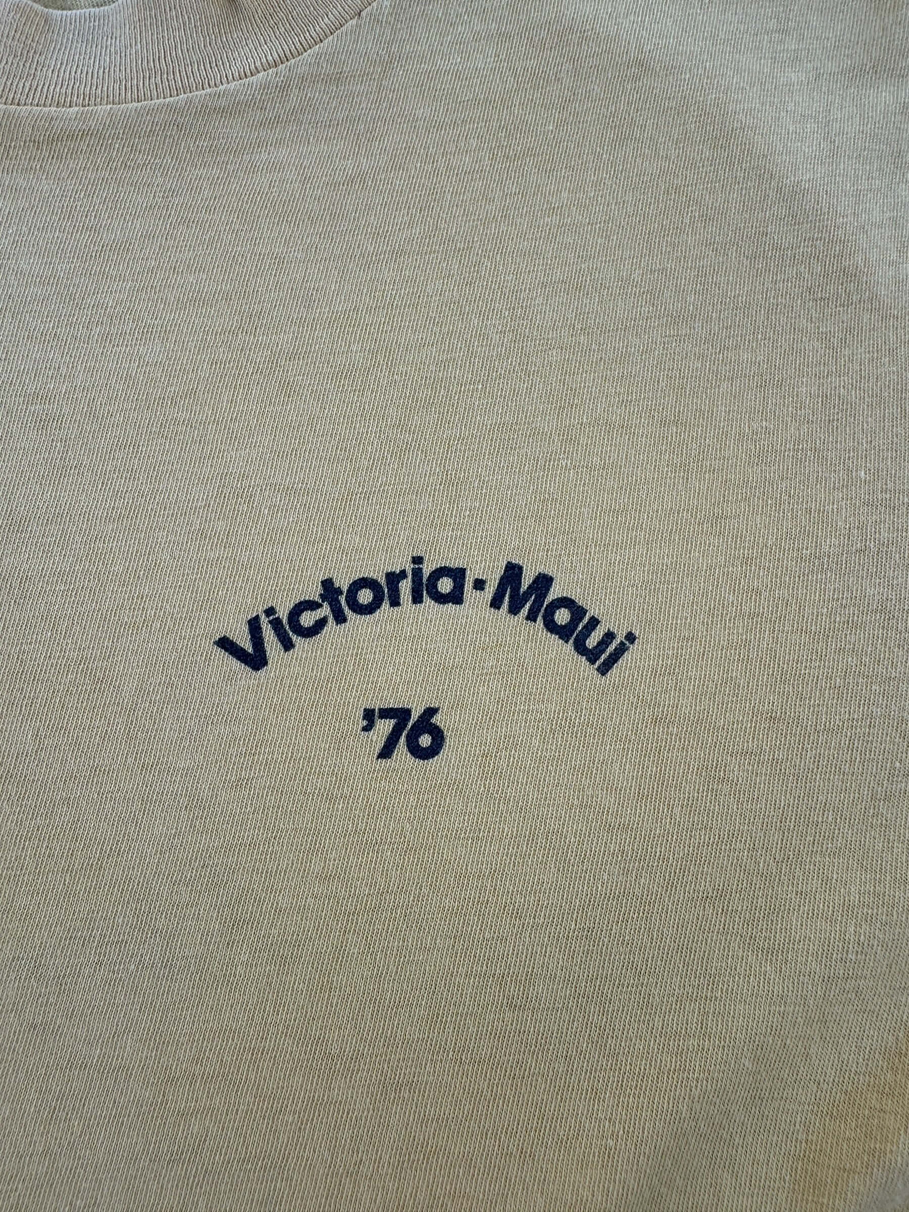 Graphic of Vintage Victoria-Maui '76 Tee SZ S (Fits XS)