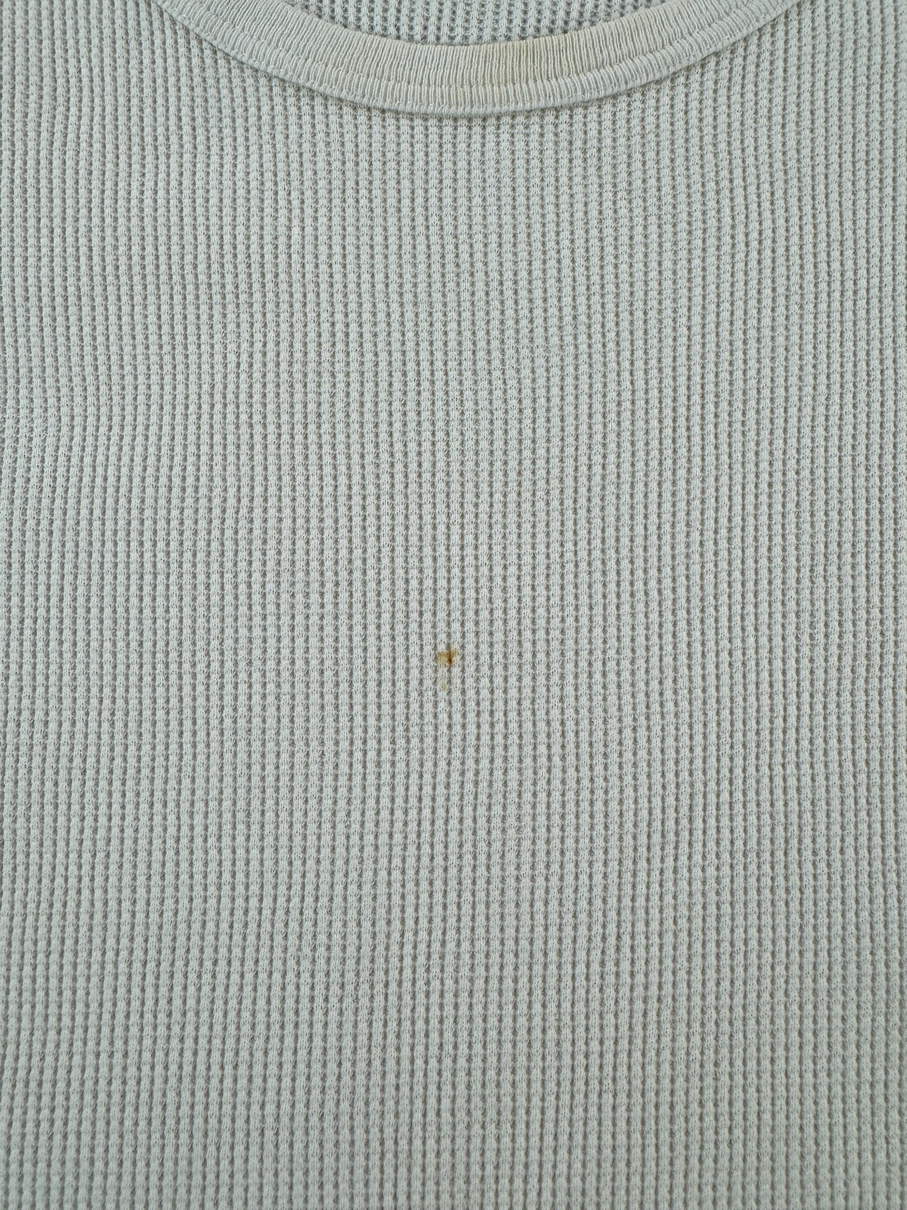 Stain on Vintage Healthknit Shortsleeve Thermal Top SZ L