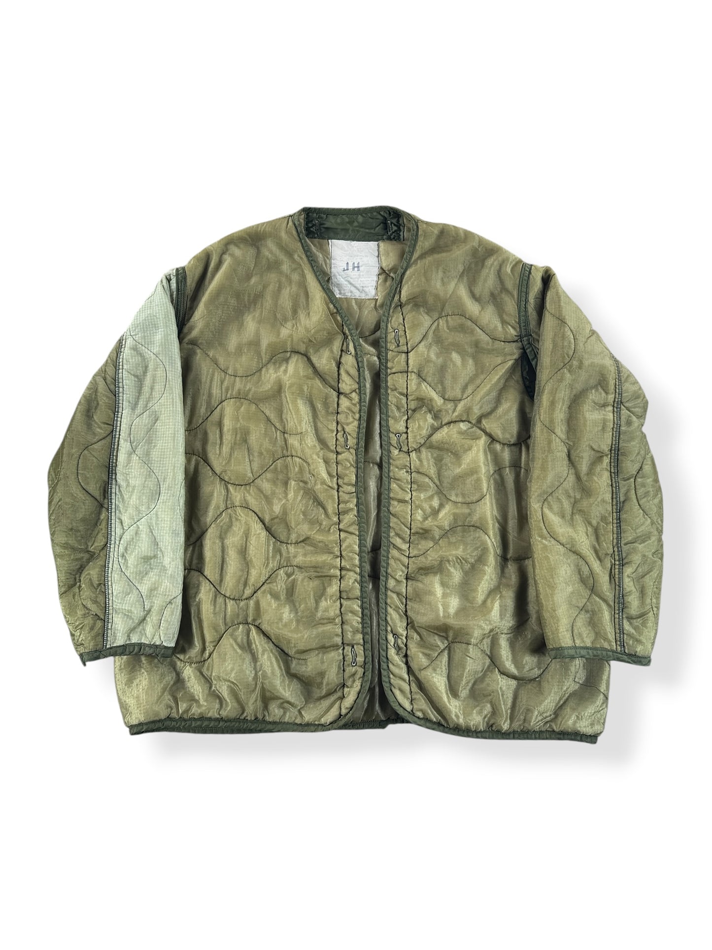 Front of Vintage Vietnam Military Liner SZ L