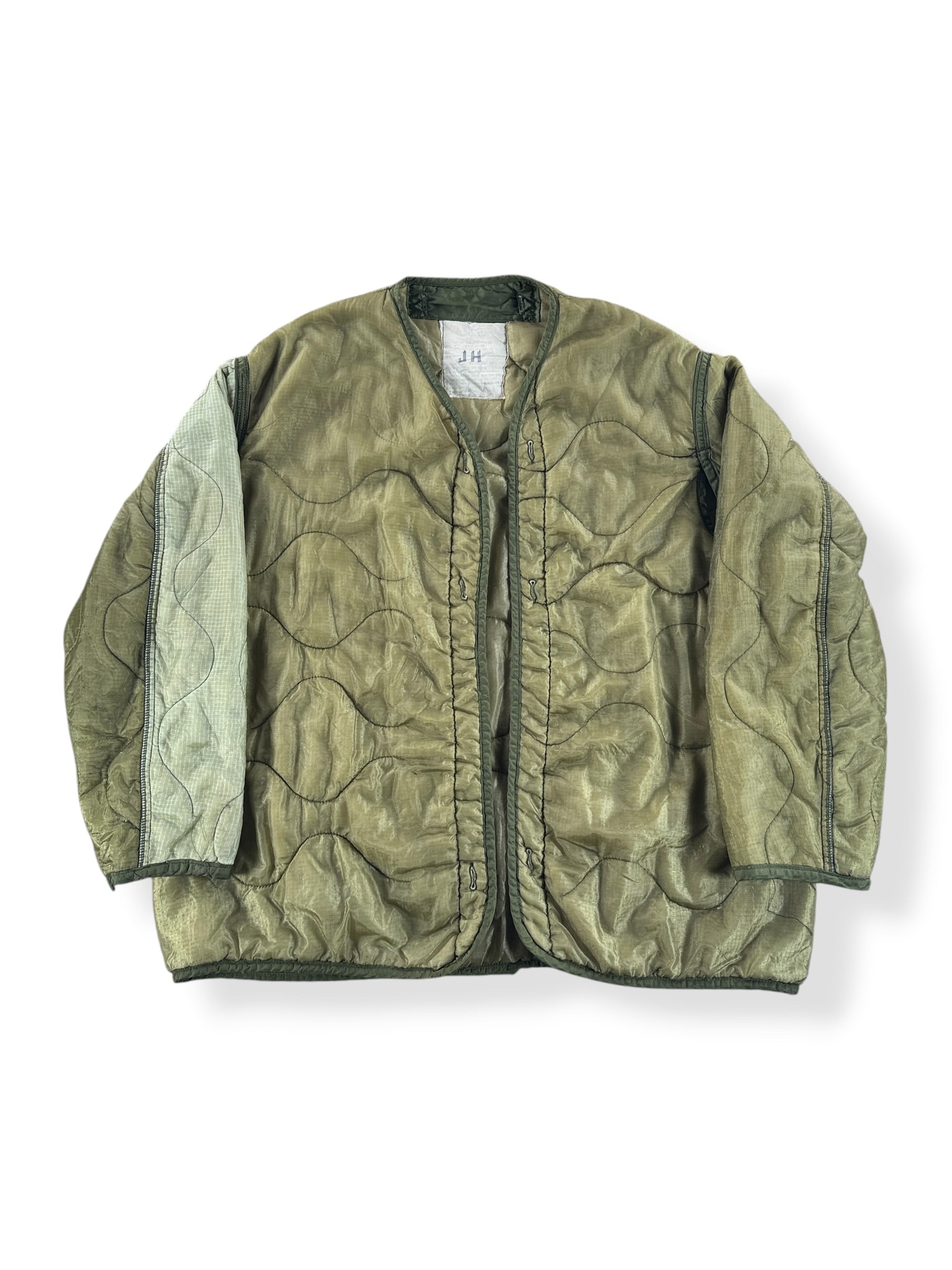 Front of Vintage Vietnam Military Liner SZ L