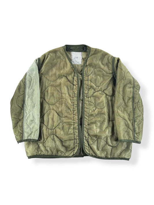 Front of Vintage Vietnam Military Liner SZ L