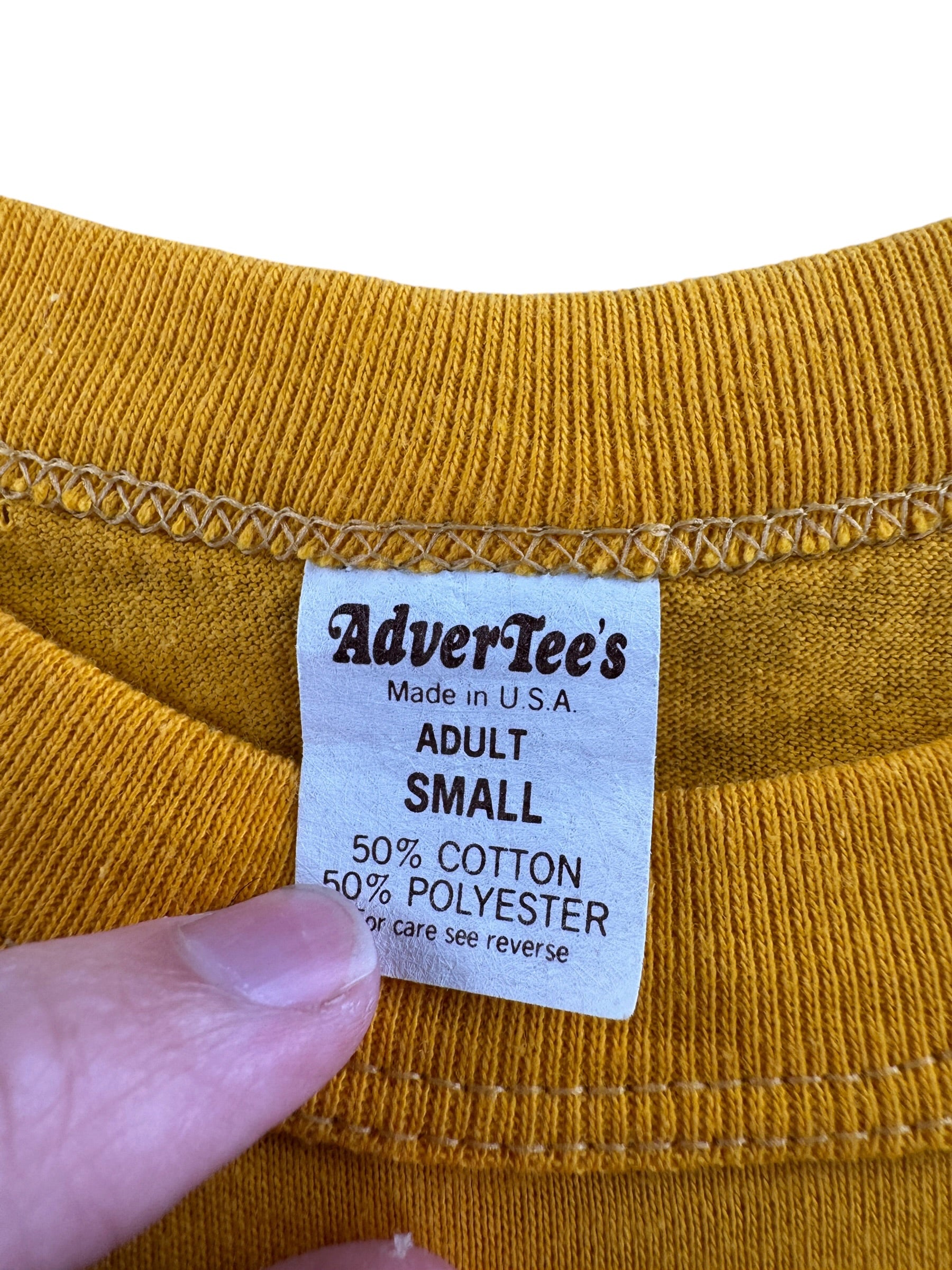 Tag on Vintage Pasadena City College BSU '80 Tee SZ S (Fits XS)