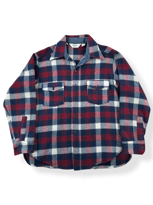 Front of Vintage Woolrich Wool Blend Jac-Shirt SZ XL