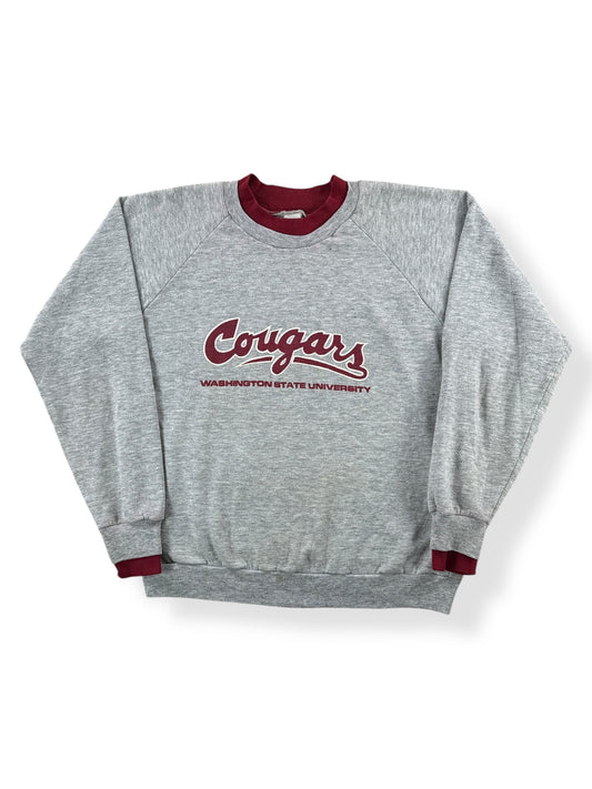 Front of Vintage WSU Cougs Crewneck SZ M