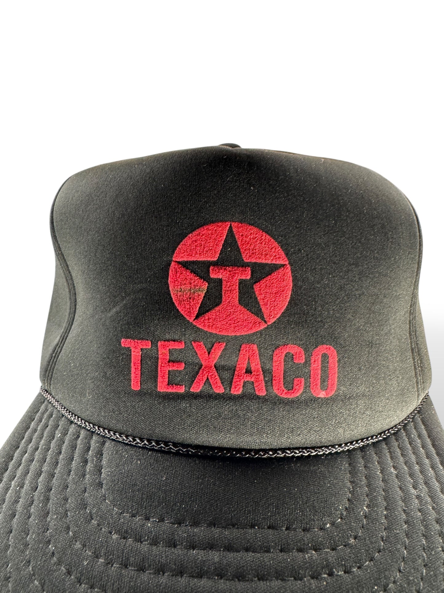 Design on Vintage Texaco Trucker Hat SZ OSFA