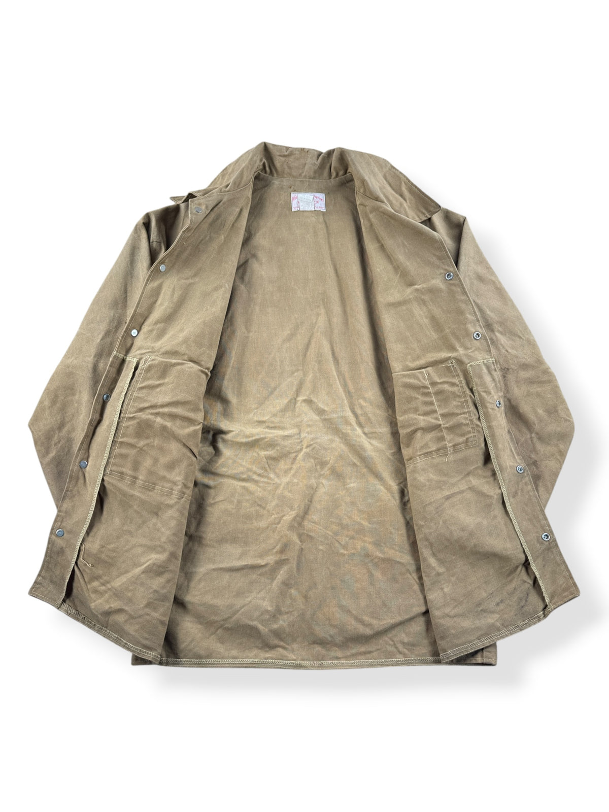 Inside of Vintage Filson Double Tin Jacket SZ L