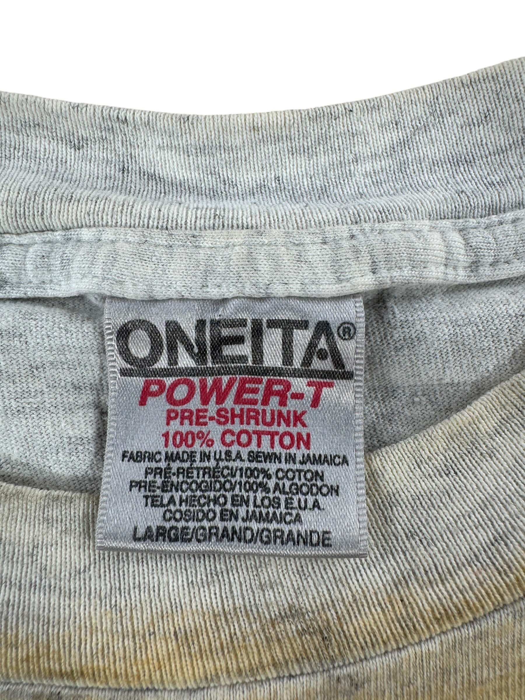 Tag on Vintage Airbrush Tractor Tee SZ L