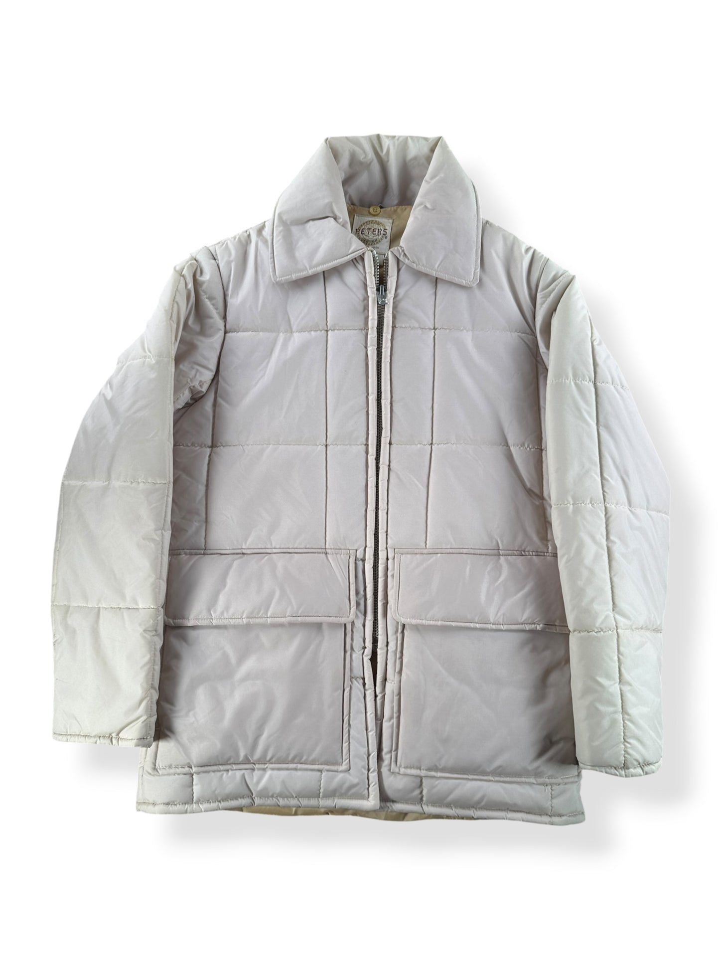 Front of Vintage Peter's Puffy Coat SZ S