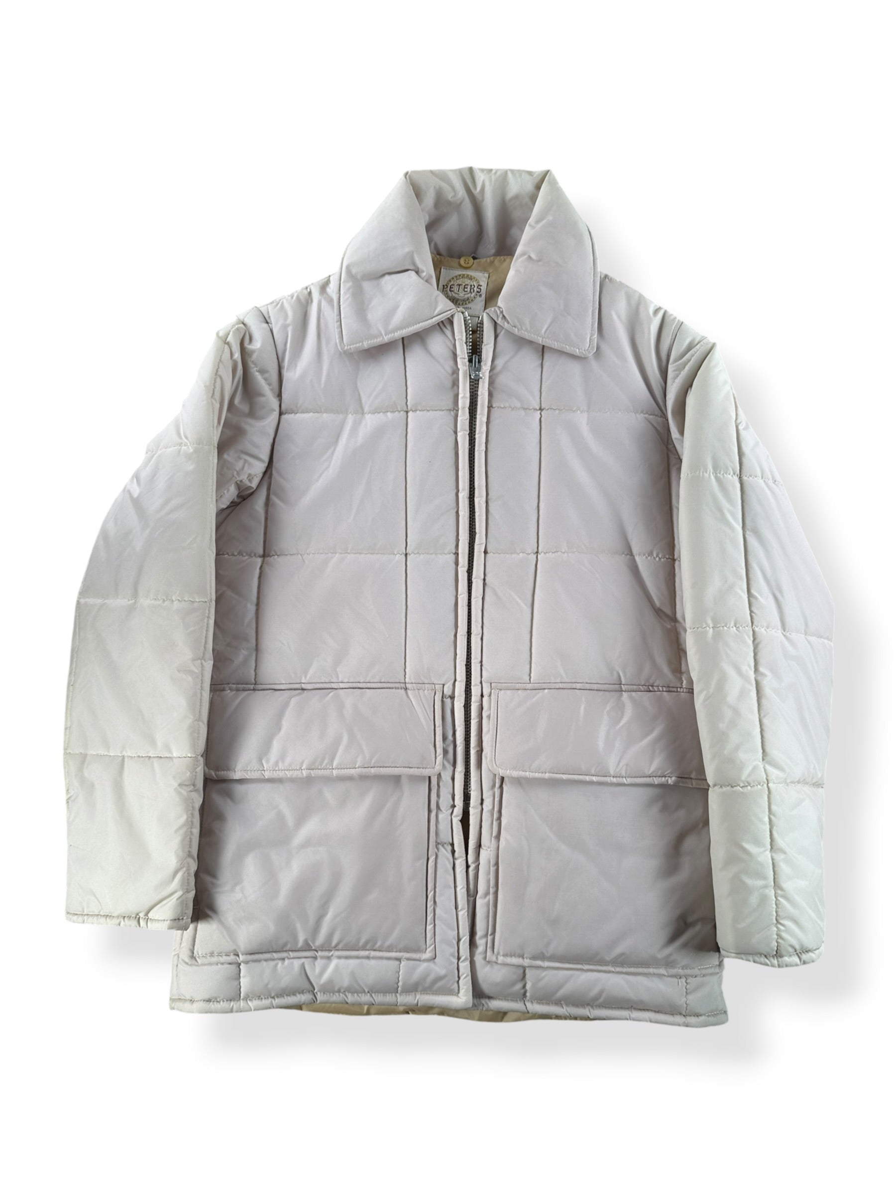 Front of Vintage Peter's Puffy Coat SZ S
