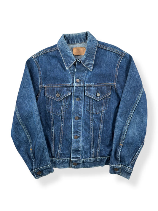 Front of Vintage Levi's Type III Denim Jacket SZ S