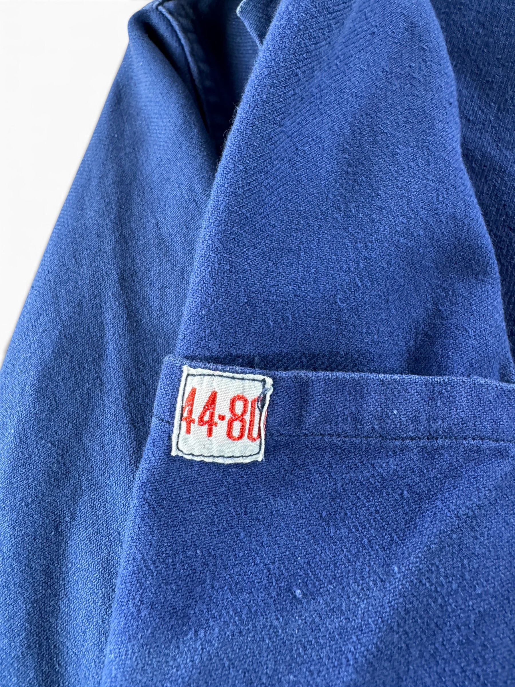 Tag on Vintage French Chore Coat SZ M