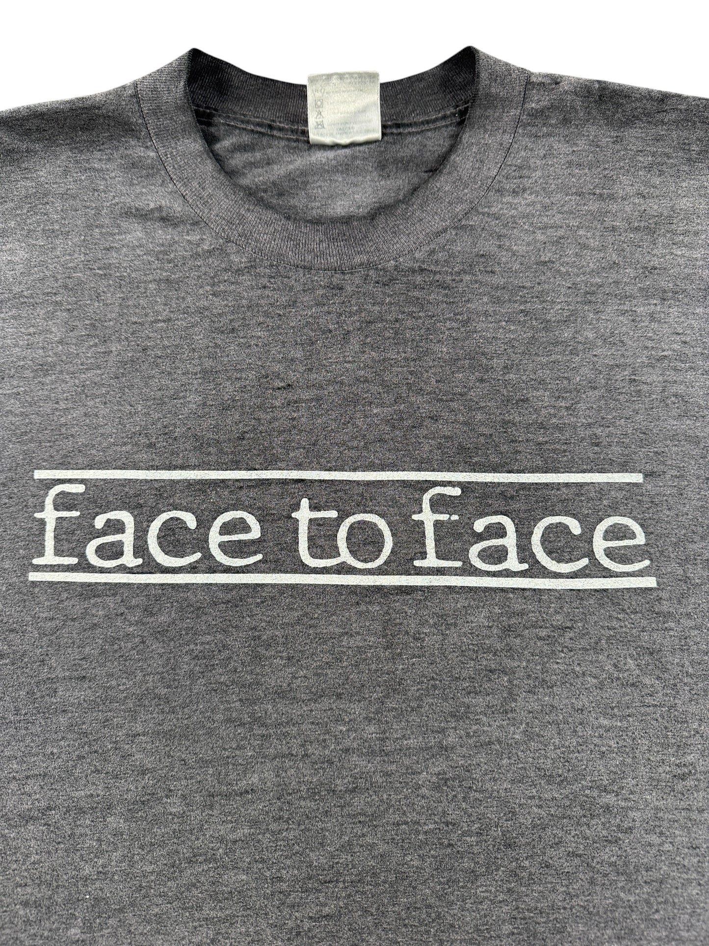 Graphic of Vintage Face to Face Tee SZ XL (Fits L)
