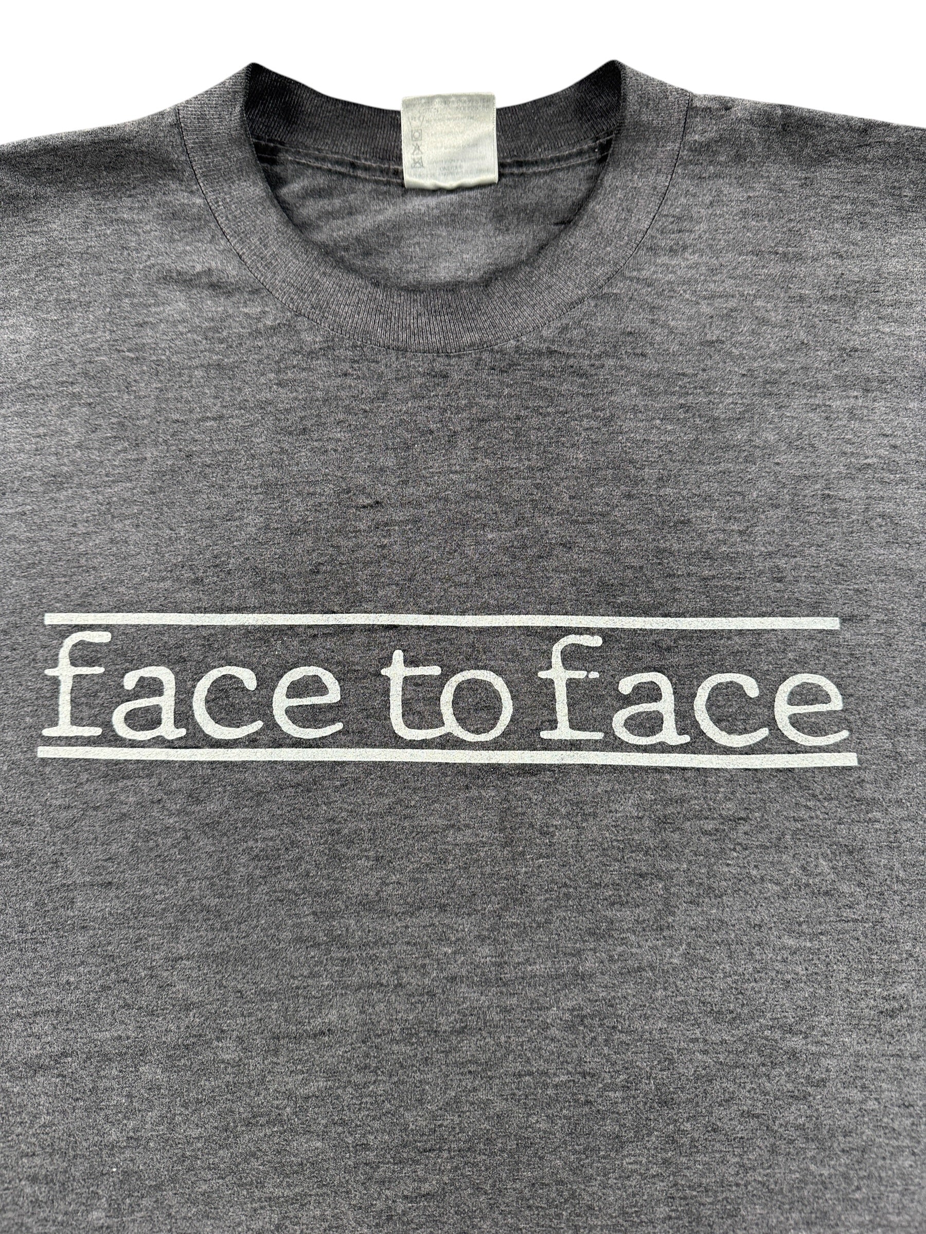 Graphic of Vintage Face to Face Tee SZ XL (Fits L)