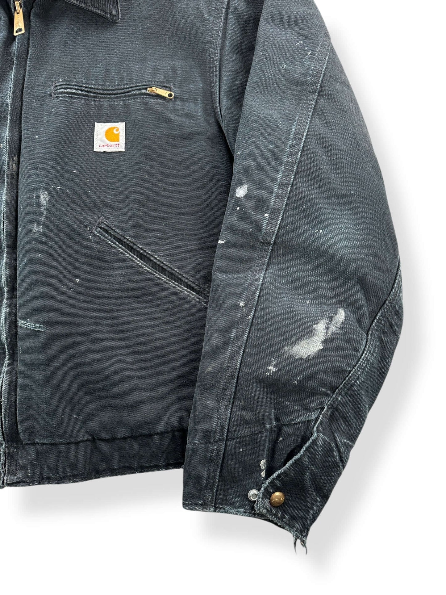 Sleeve on Vintage MIUSA Carhartt Detroit Jacket SZ L