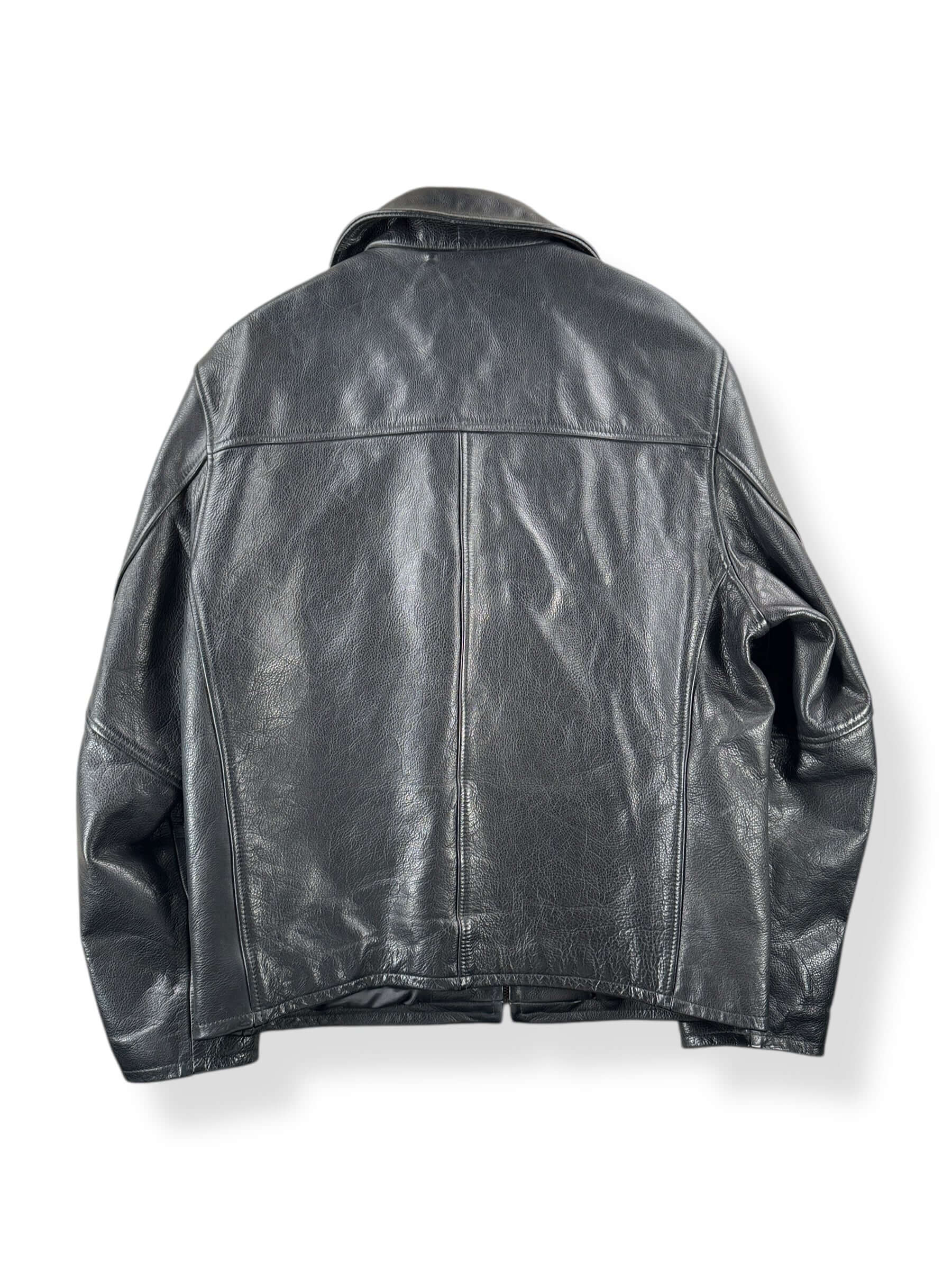 Back of Vintage Johnson Leathers Jacket SZ L