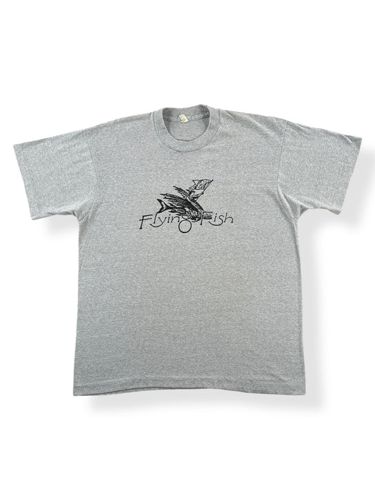 Front of Vintage Flying Fish Records Tee SZ L