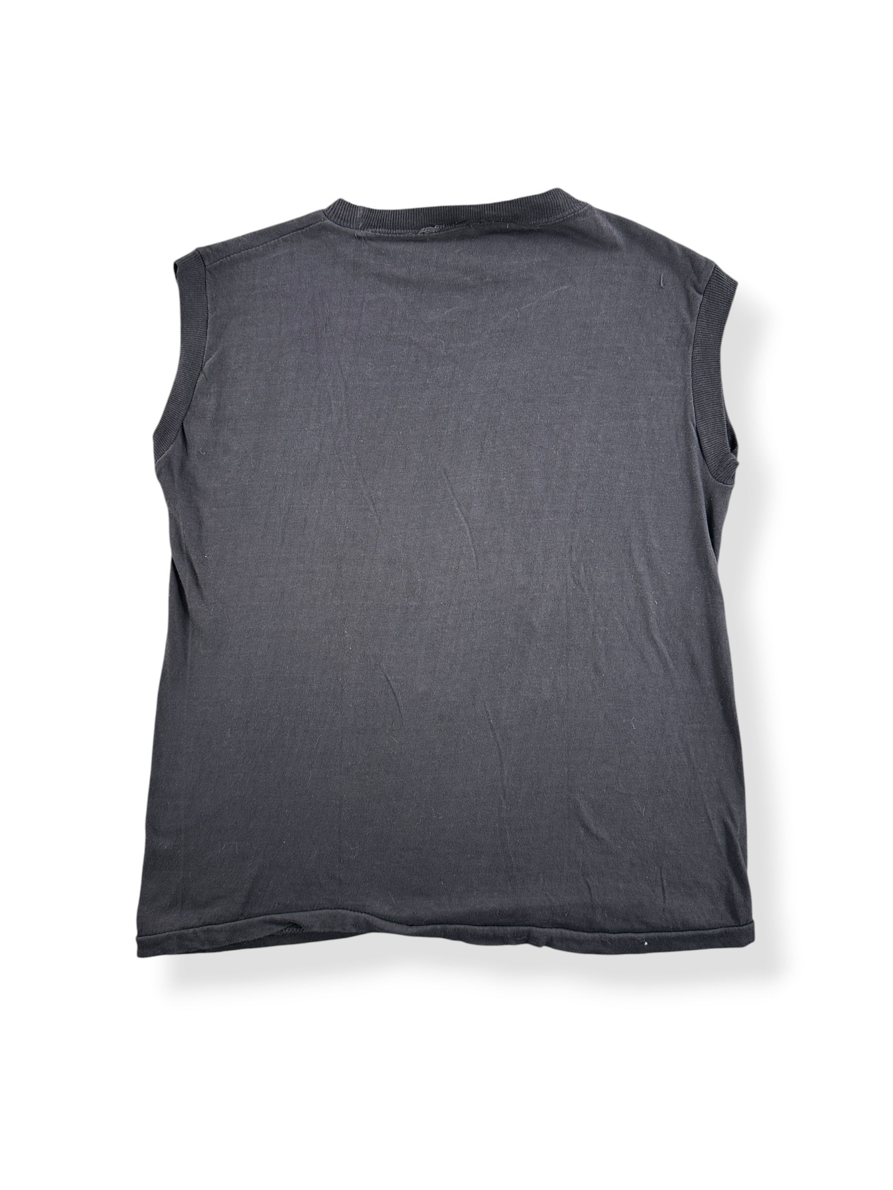 Back of Vintage Fear No Evil Tank Top SZ L (Fits M)