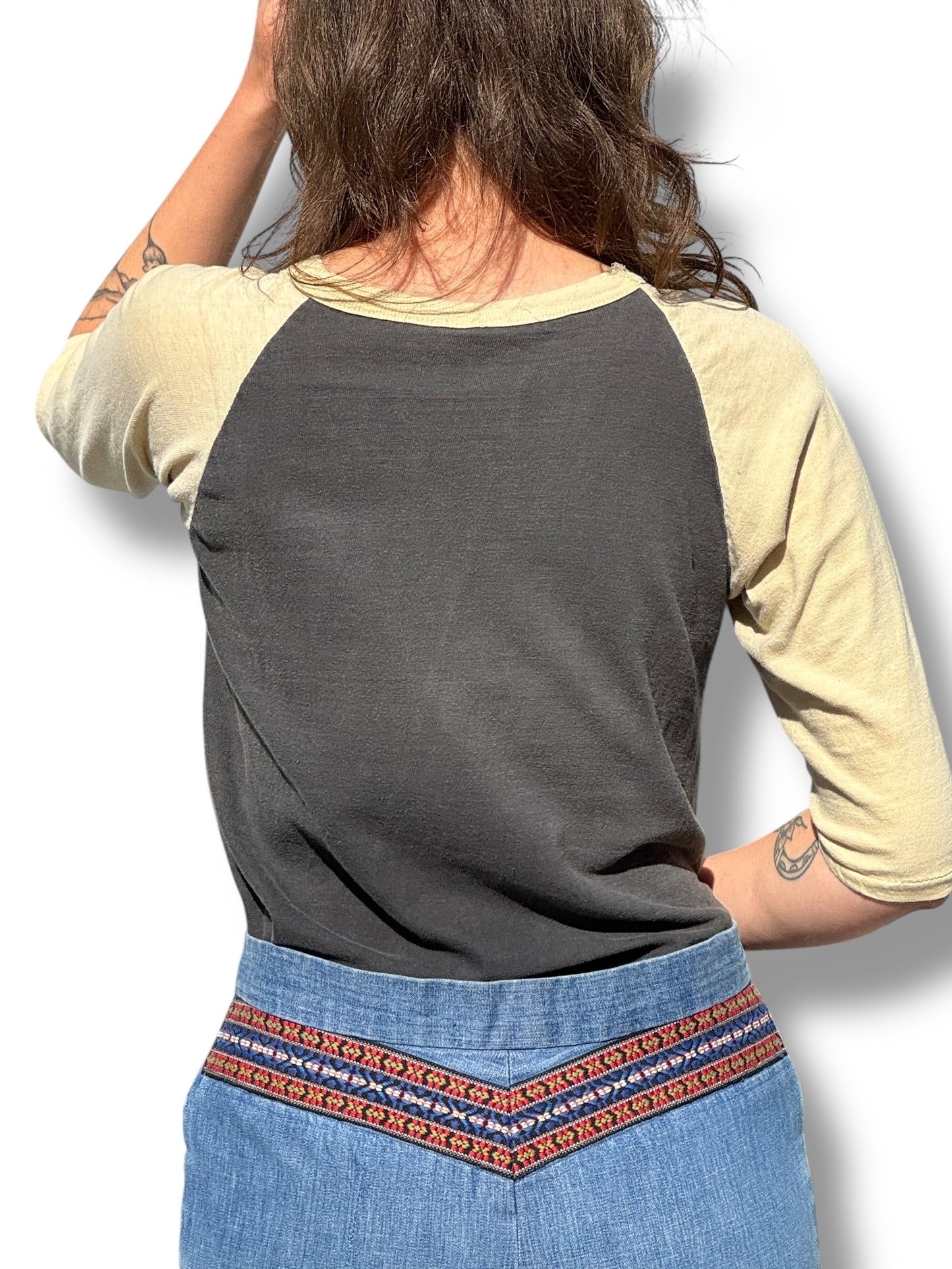 Vintage Seaside Heights NJ Baseball Tee SZ S