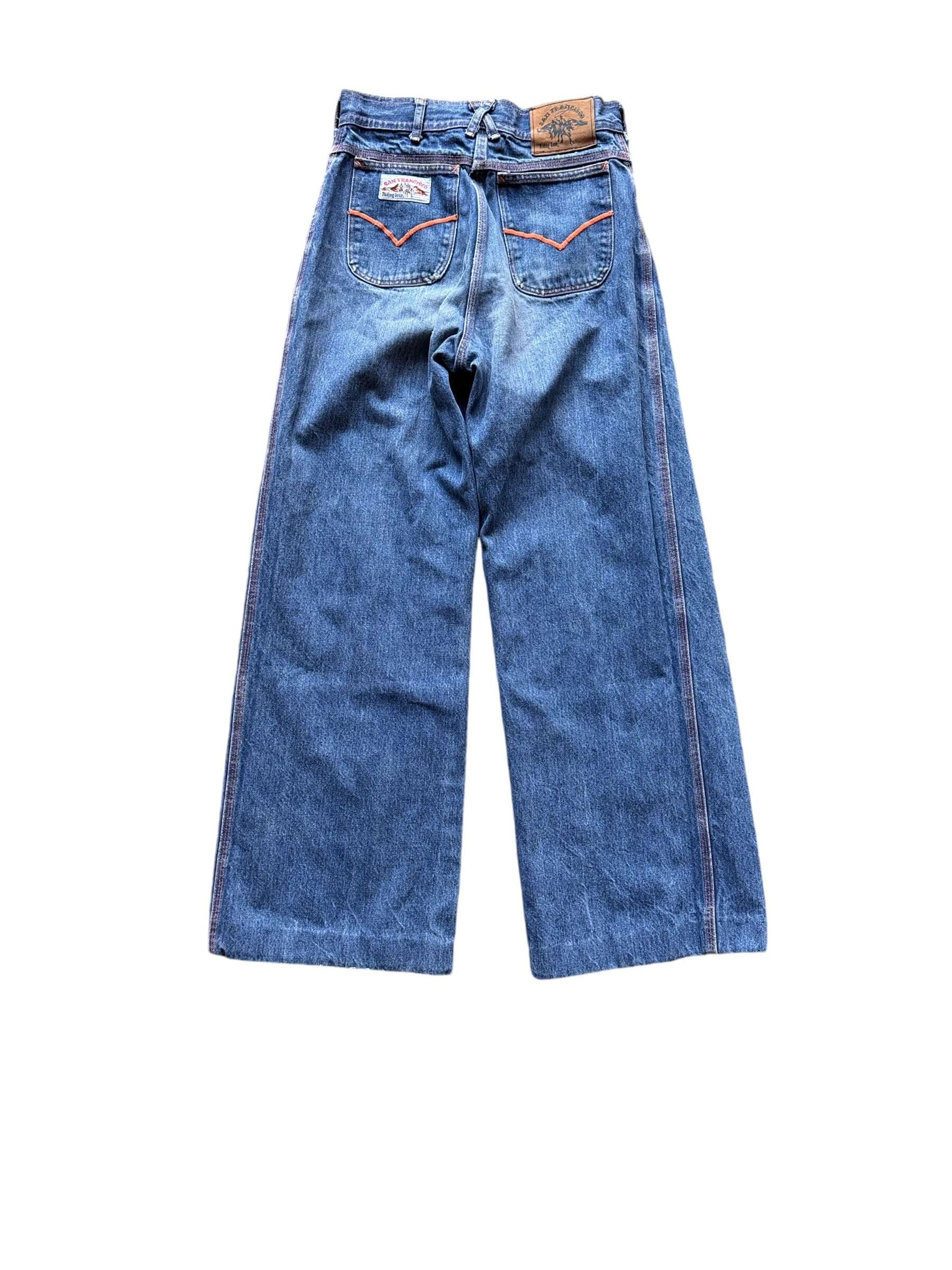 gongshow gear/jeans Vintage 70s San Francisco Riding Gear Wide Leg Jeans W28 – The Barn Owl Vintage Goods