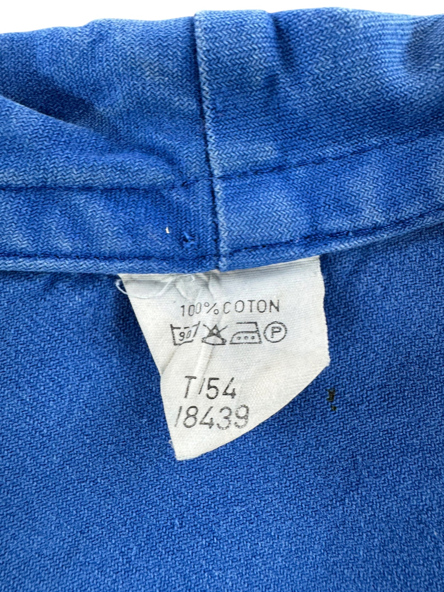 Tag on Vintage "Gabbana" French Chore Coat SZ L