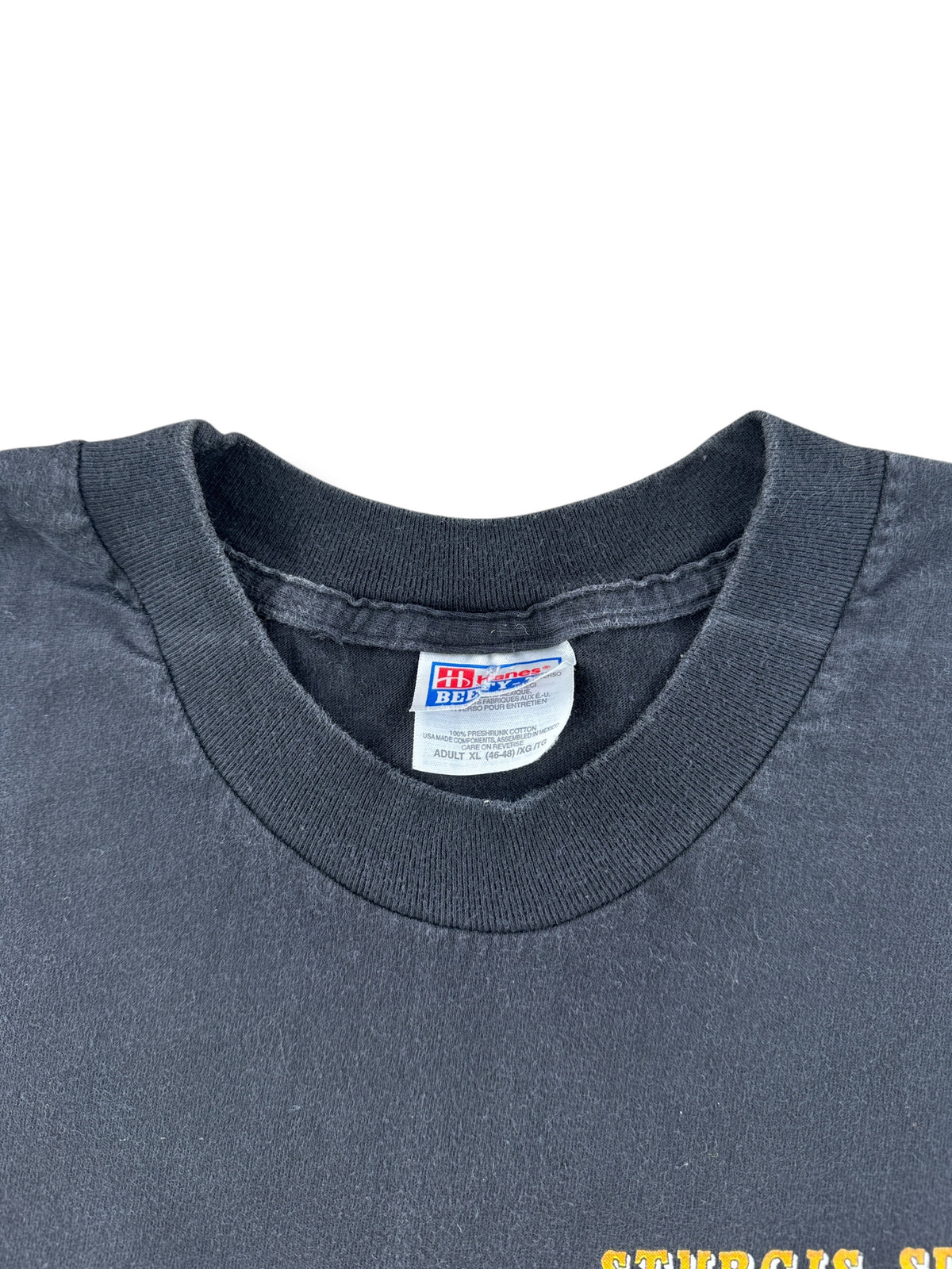 Collar on Vintage '00 Sturgis Tee SZ XL