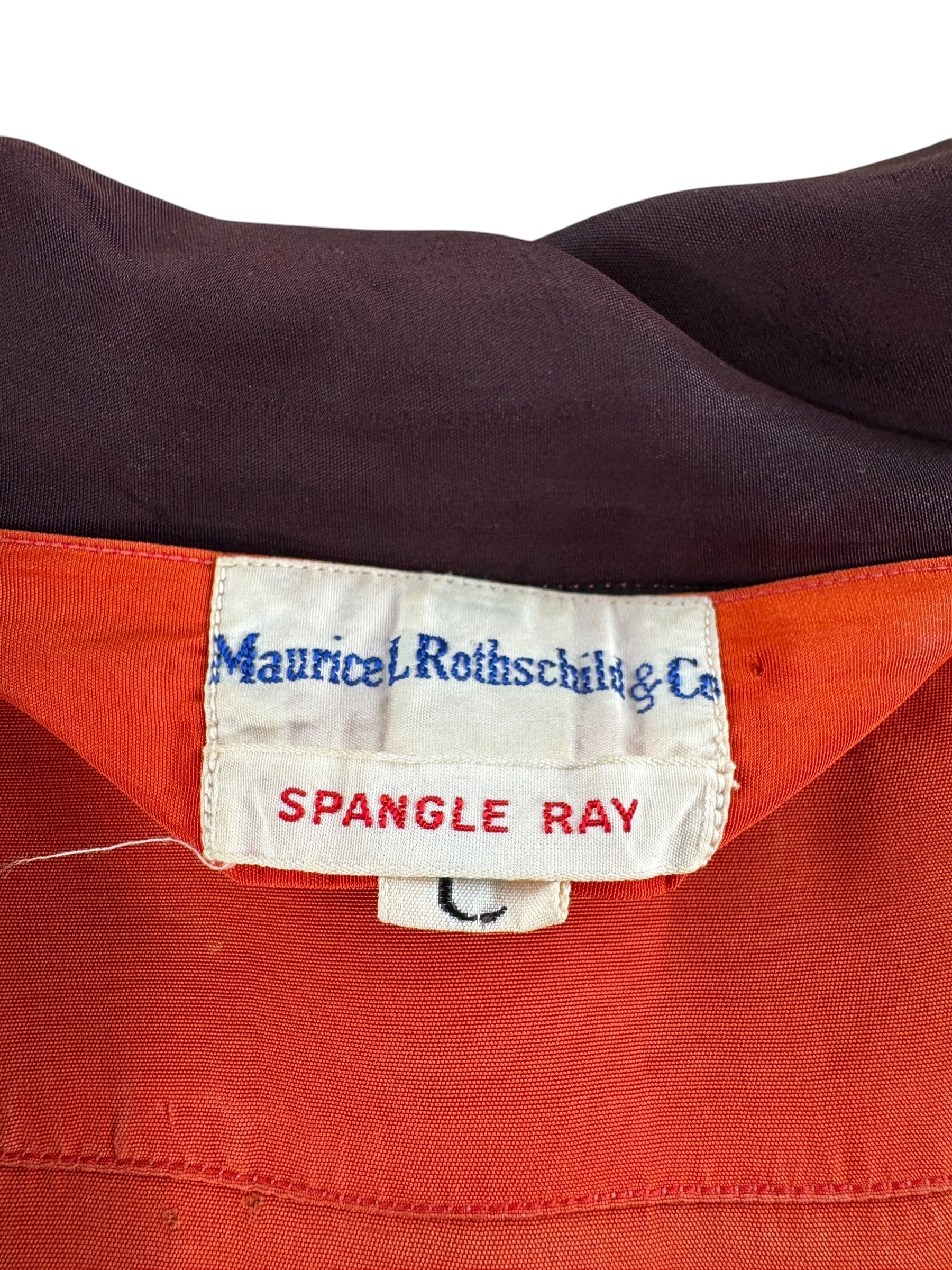 Tag on Vintage Maurice Rothschild Pullover Shirt SZ L