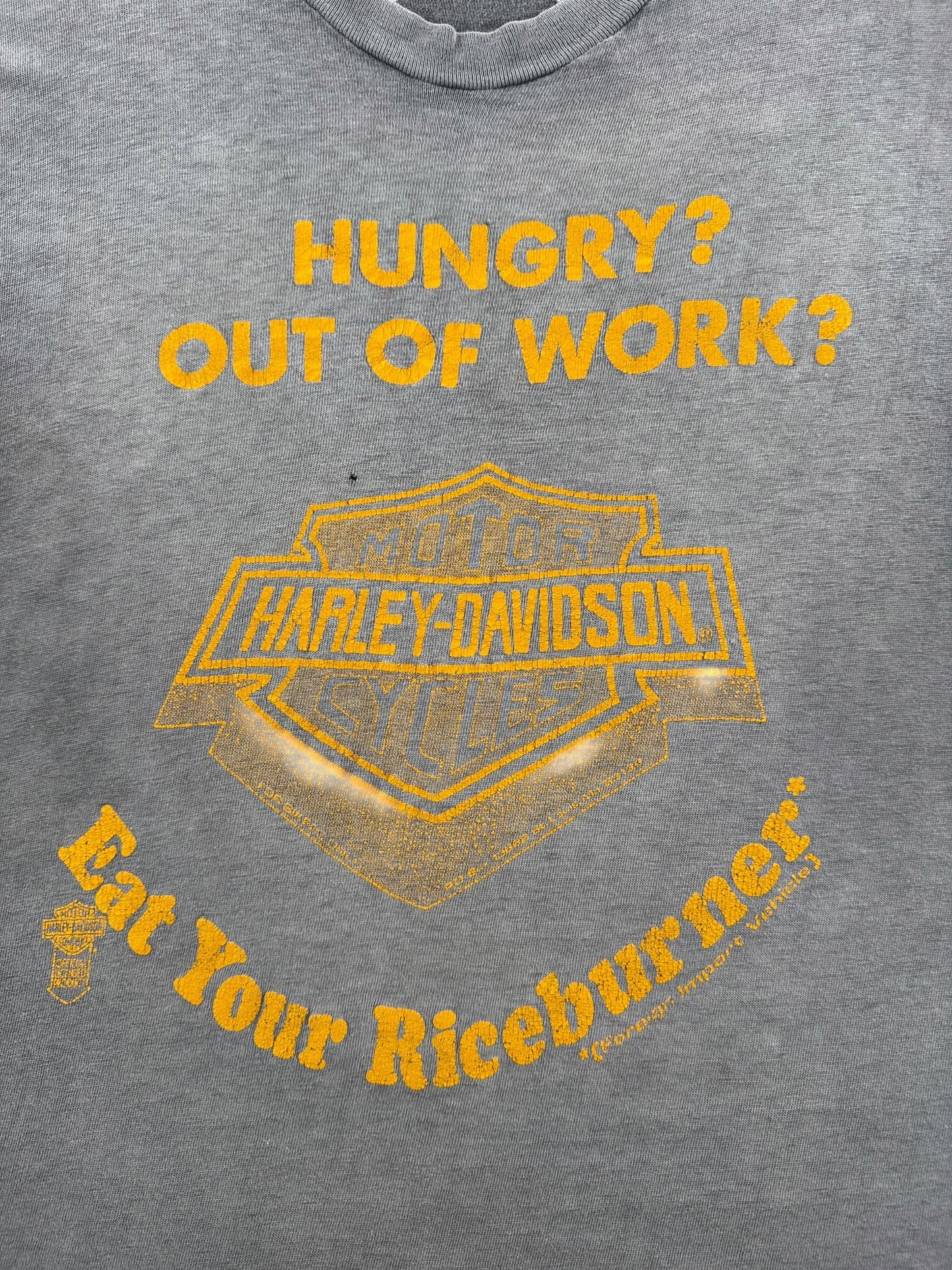 Graphic of Vintage 70's/80's Harley Fader Cutoff Tee SZ M