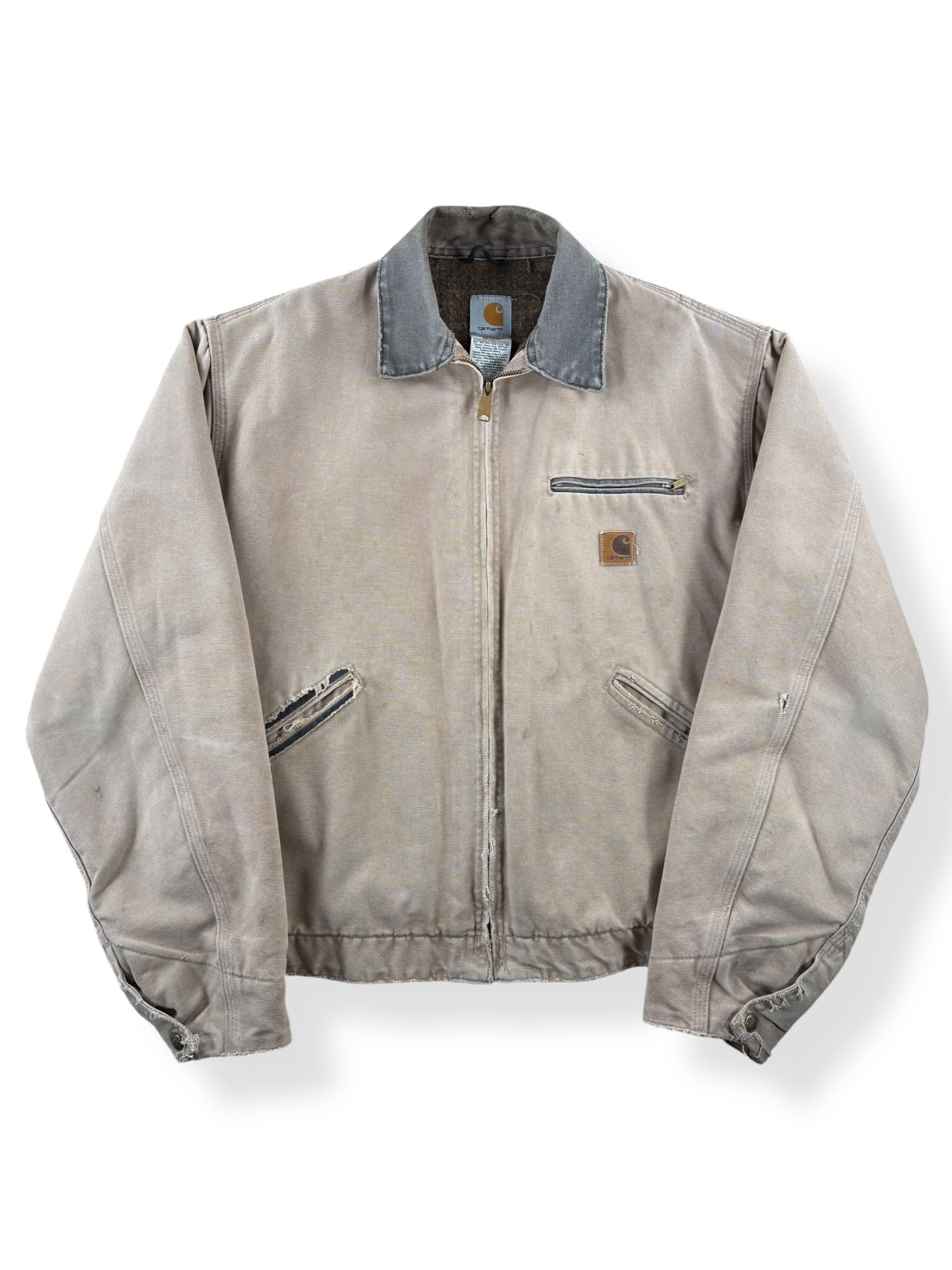 Front of Vintage Carhartt J97 Detroit Jacket SZ L