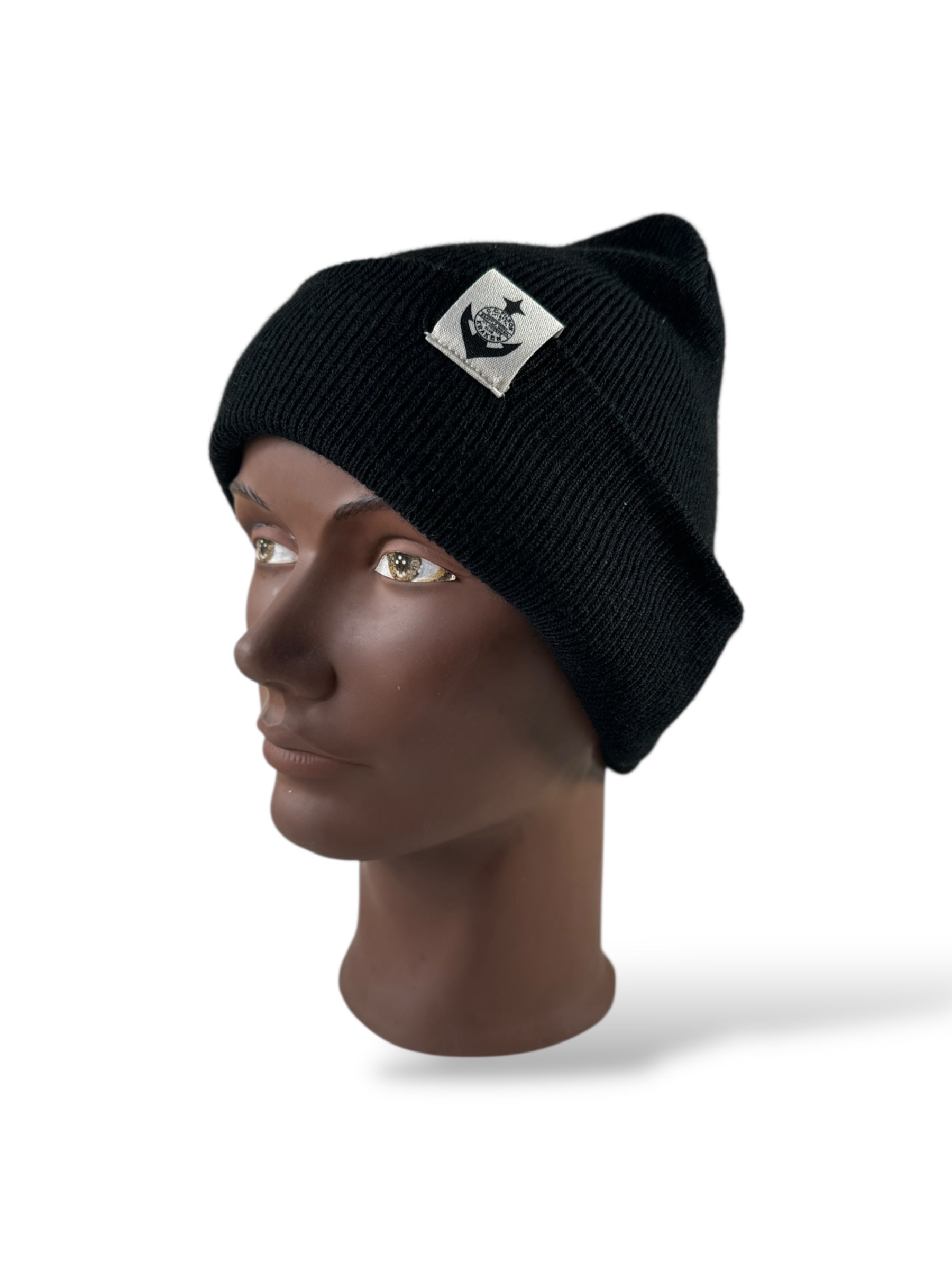 Front 3/4 of Modern Filson Kraken Beanie OS