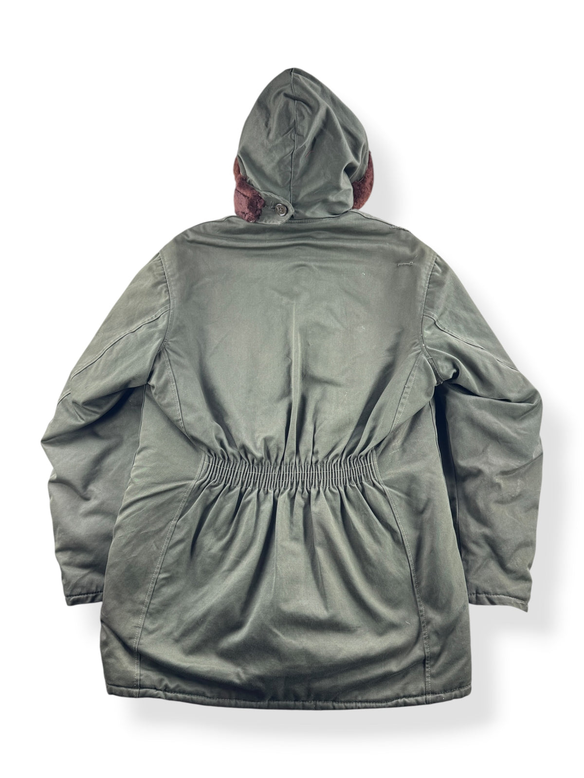 Back of Vintage B-9 Civilian Parka SZ 42