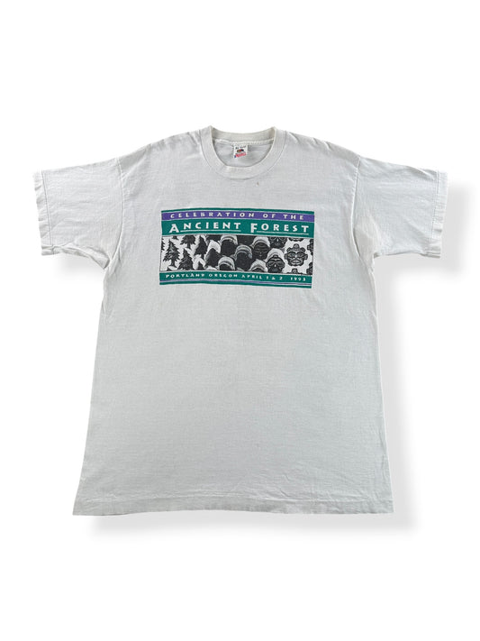 Front of Vintage Ancient Forest Portland 93 Tee SZ XL