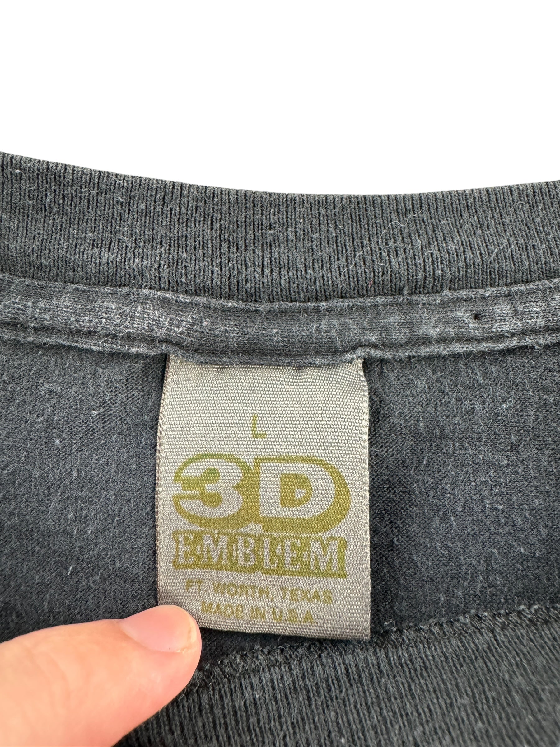 Tag on Vintage Harley Davidson Tacoma 3D Emblem Pocket Tee SZ L