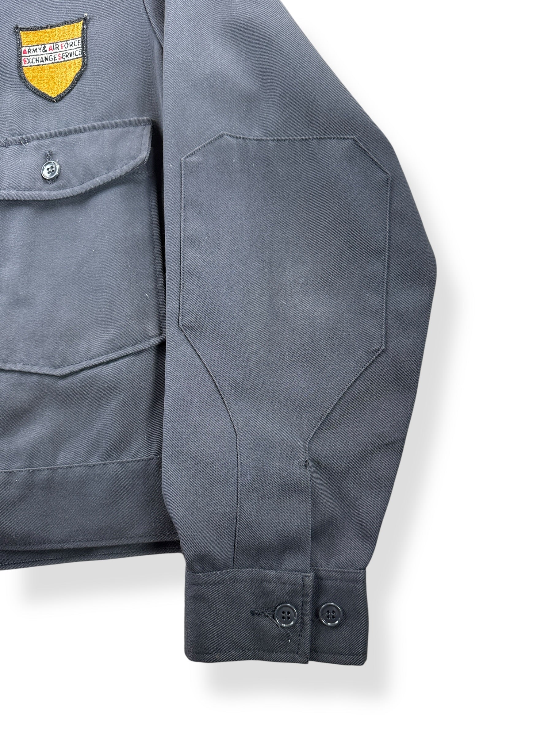 Elbow Patch on Vintage Lee Mechanic Jacket SZ 40