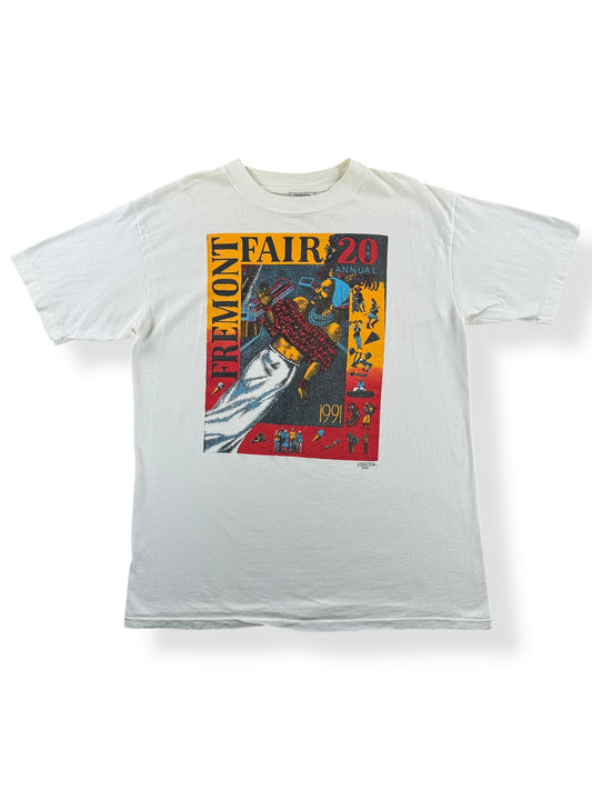 Front of Vintage 1991 Fremont Fair Tee SZ L