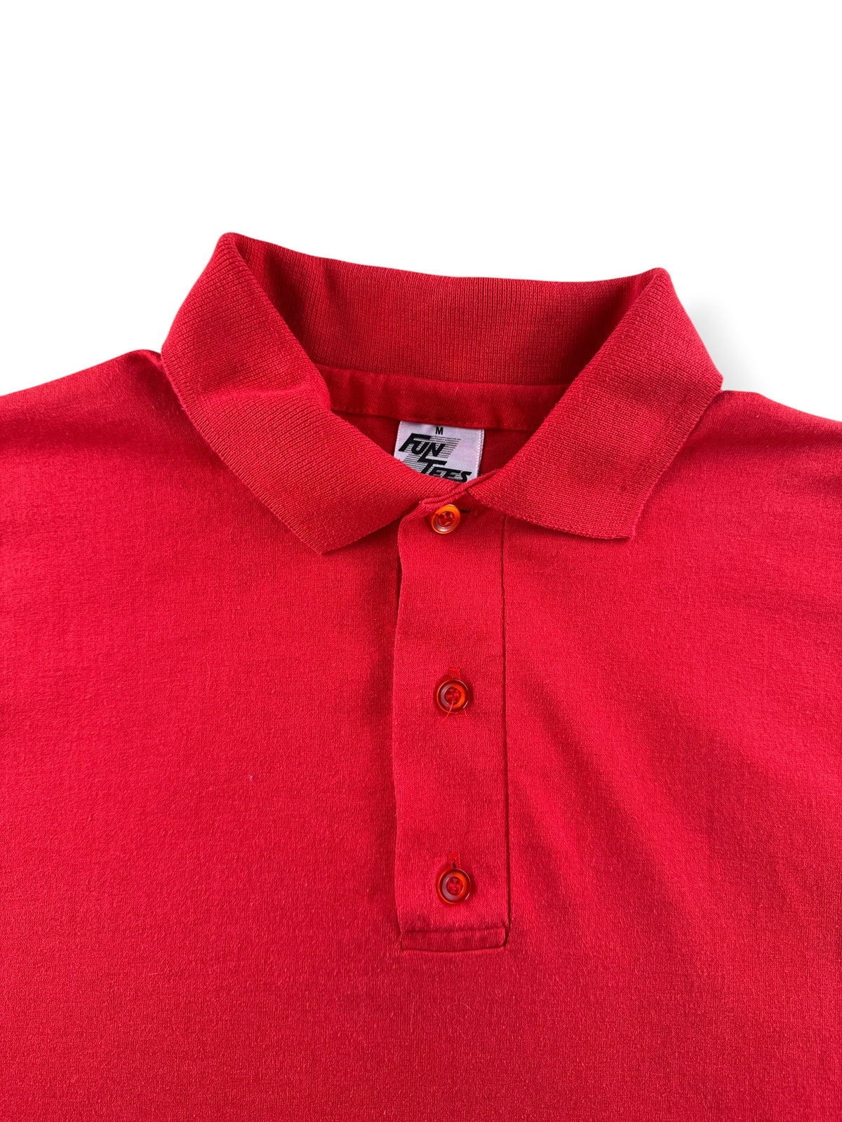 Collar on Vintage 80s Era Ferrari Polo SZ M (Fits S)