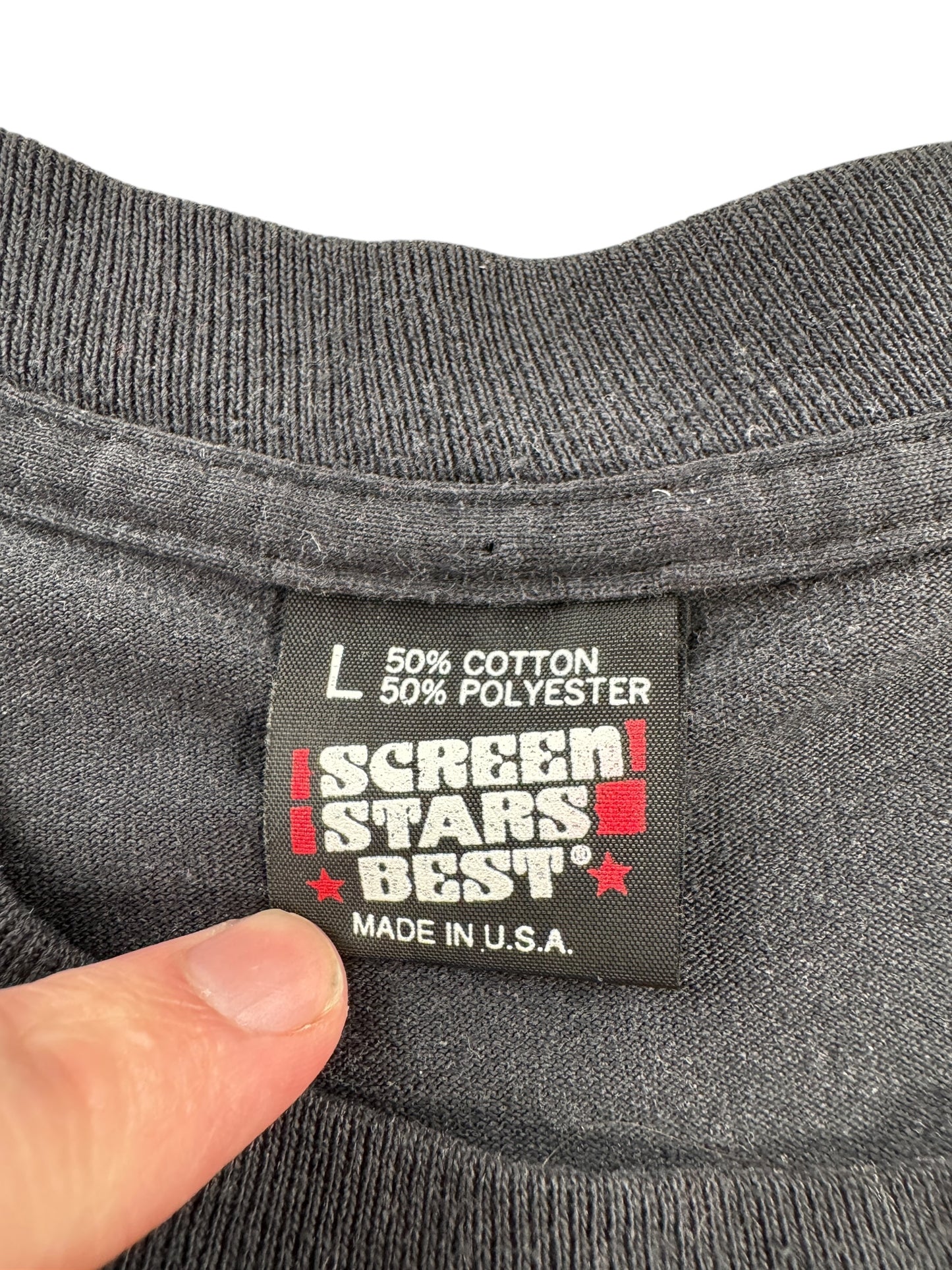 Tag on Vintage Custom Made Whitecross Tee SZ L (Fits XL)