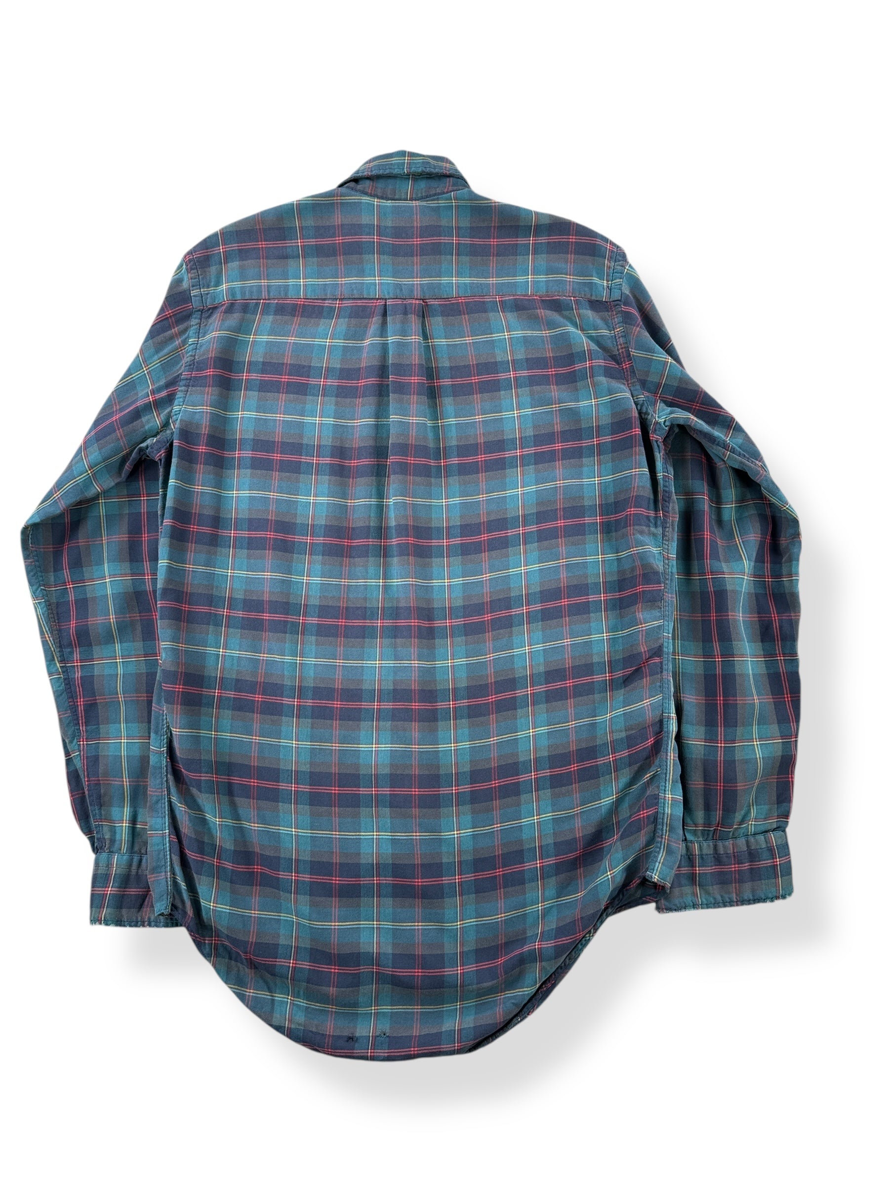 Back of Vintage LL Bean Rangeley Flannel SZ M Long