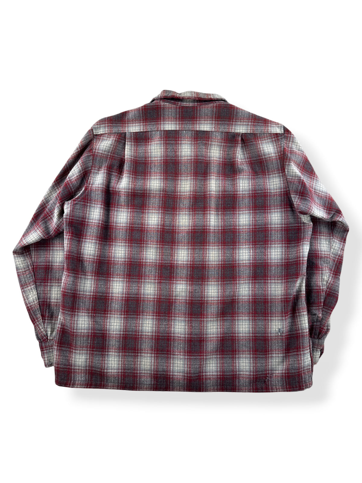 Back of Vintage Pendleton Shadowplaid Board Shirt SZ L