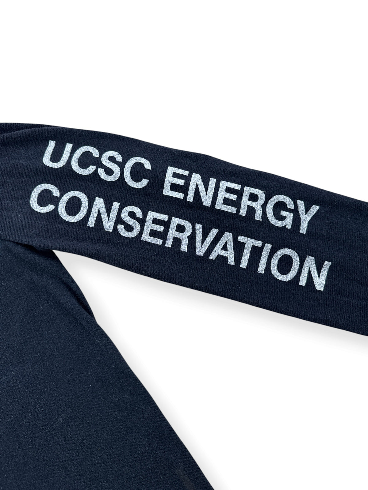 Sleeve graphic on Vintage 80s Energy Conservation Tee SZ M (Fits S)
